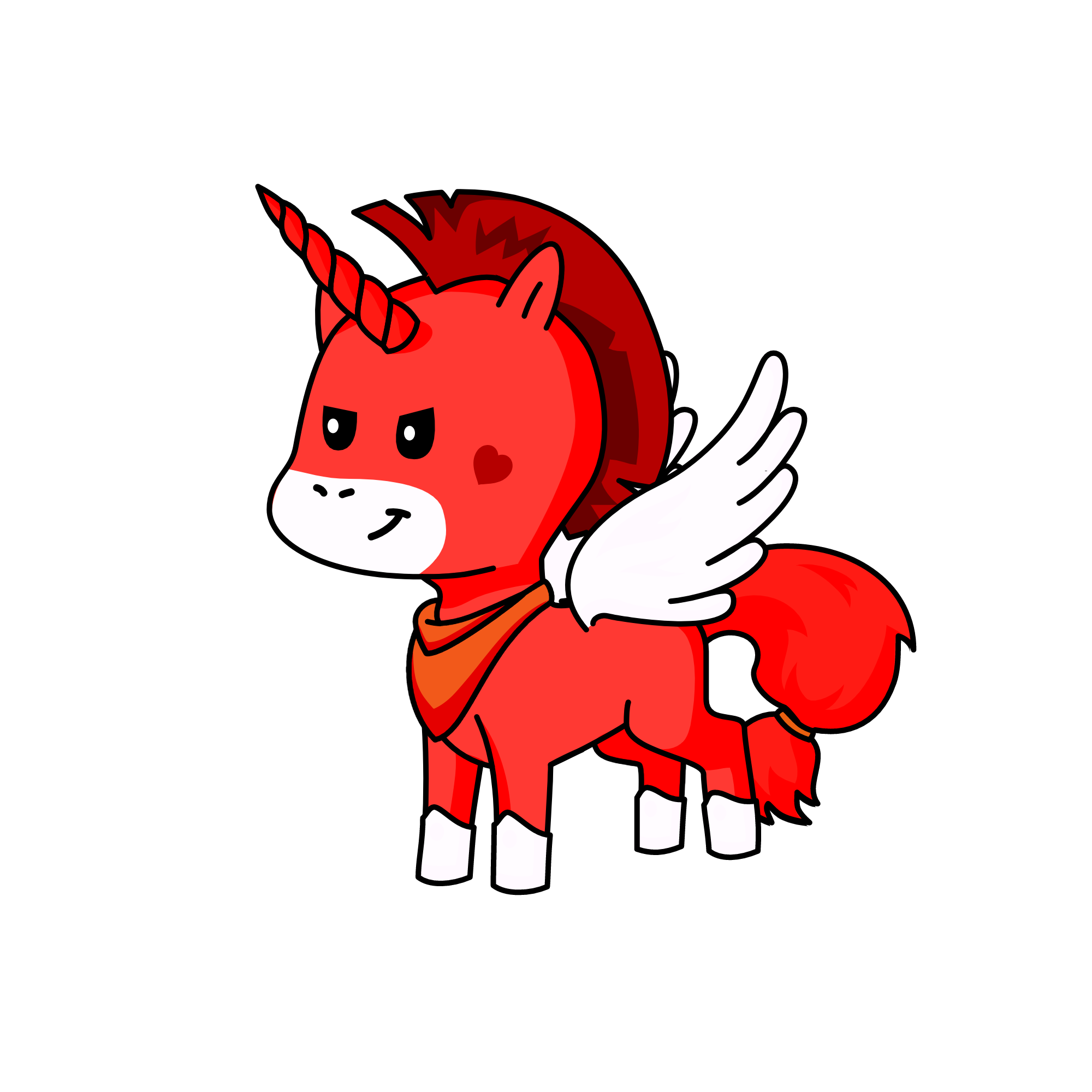 Ateş/Fire, the unicorn