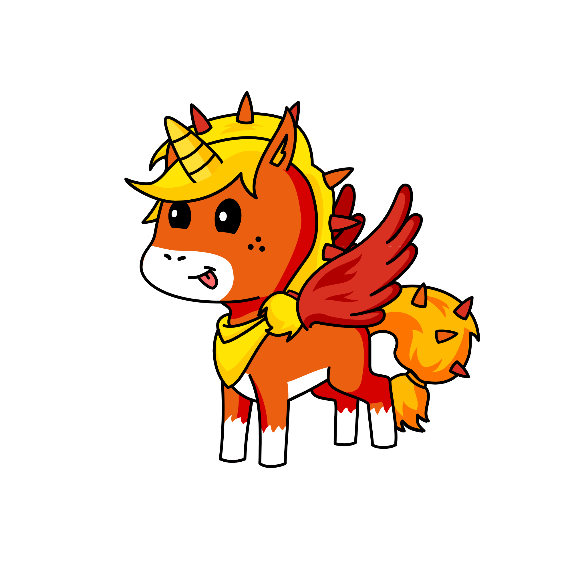 burn, the unicorn
