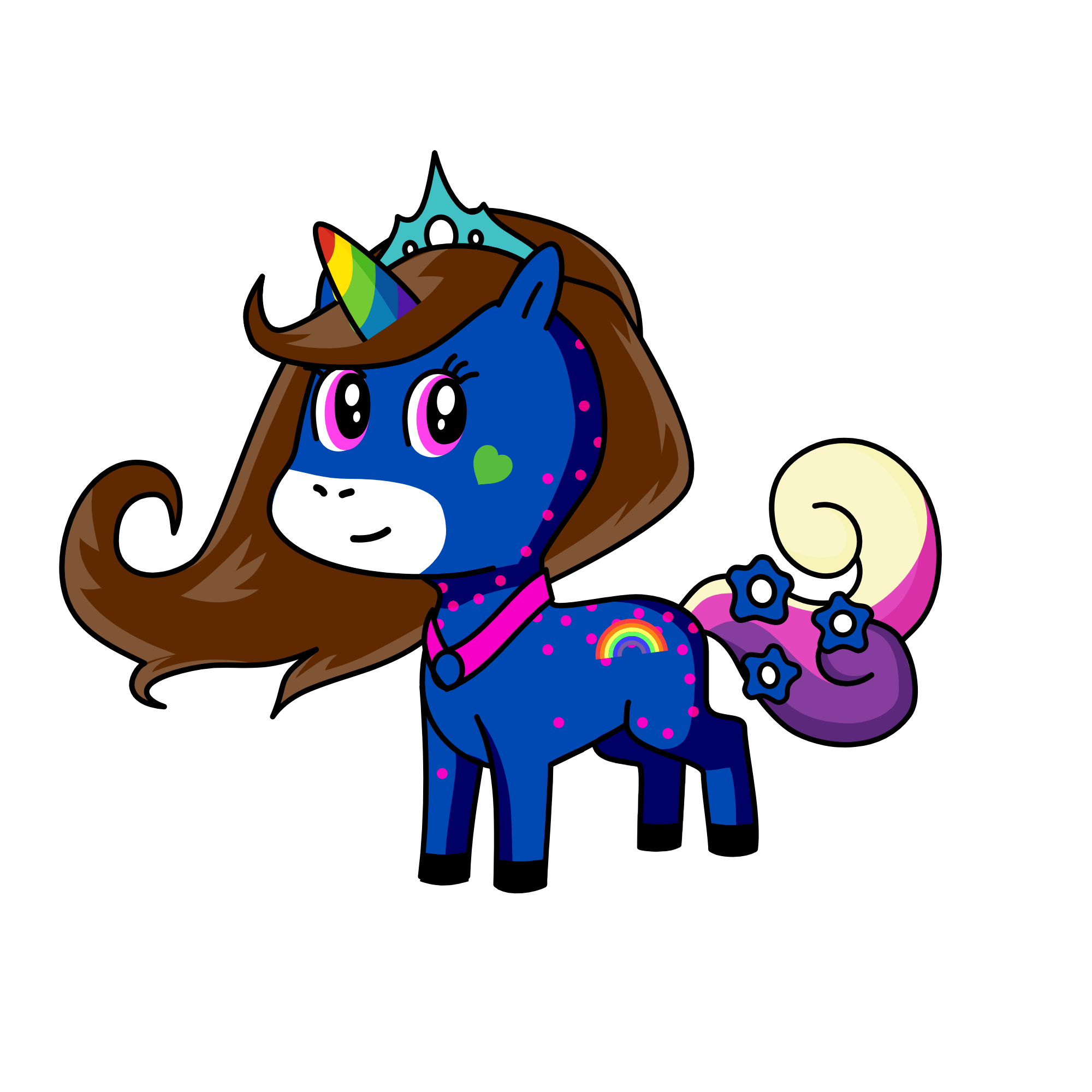 diensy, the unicorn