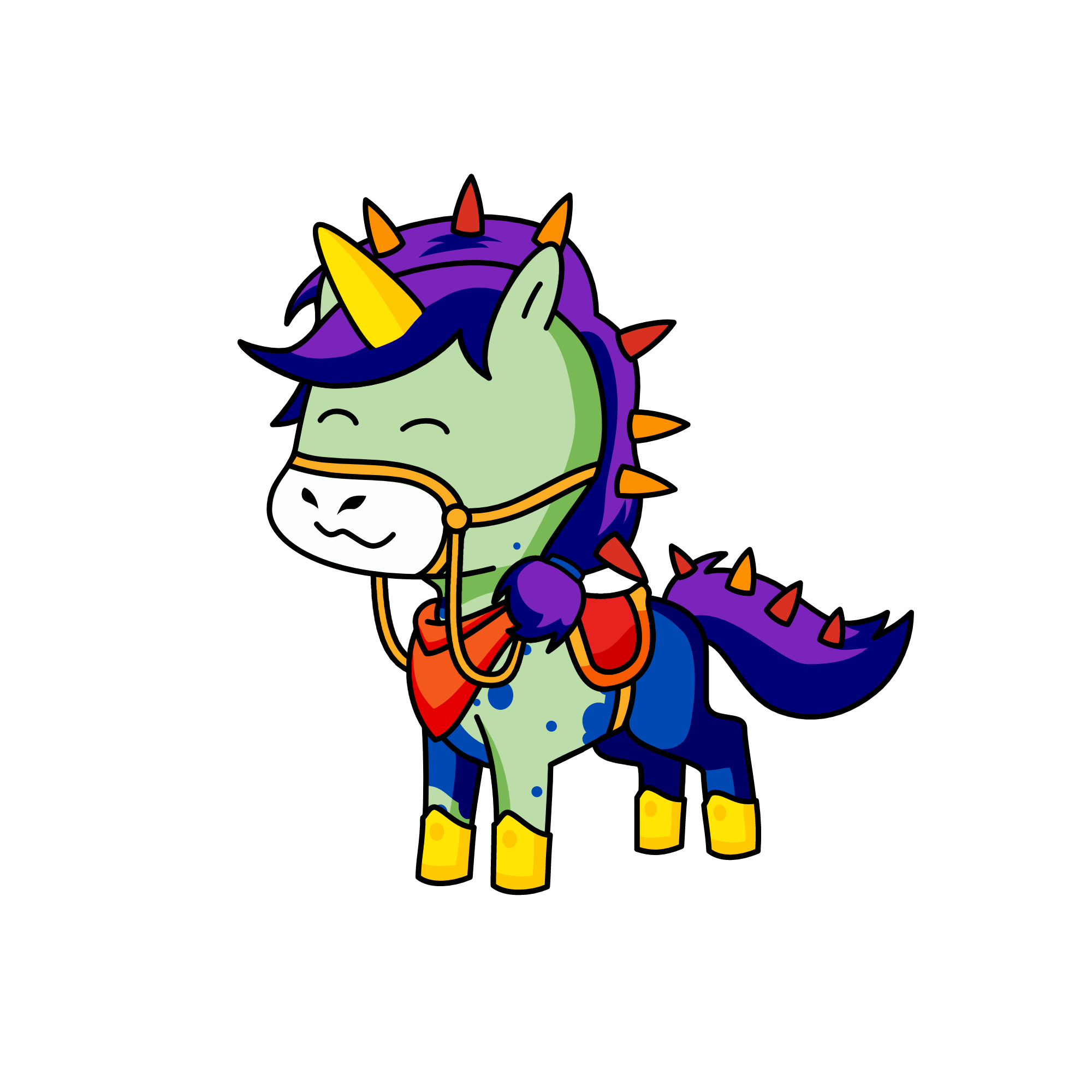 Trixy, the unicorn
