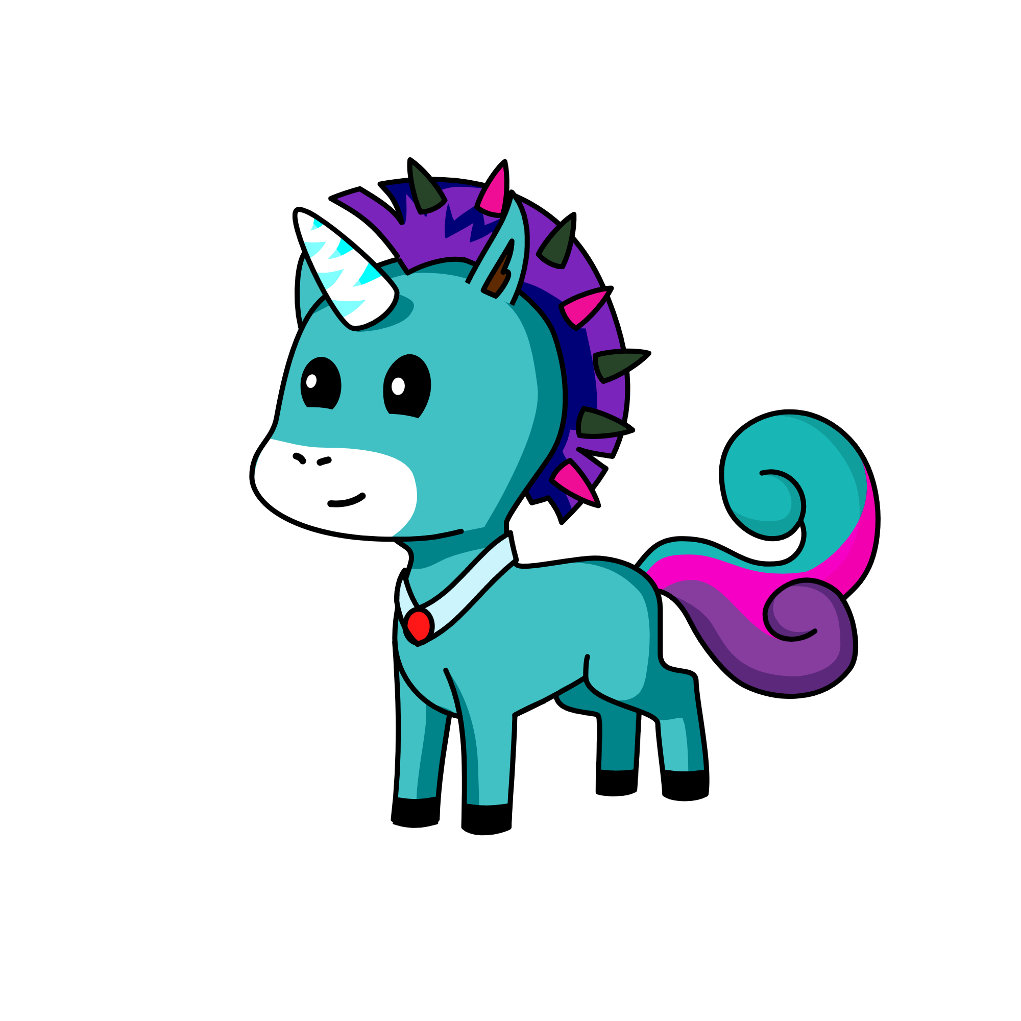 Night Warrior, the unicorn