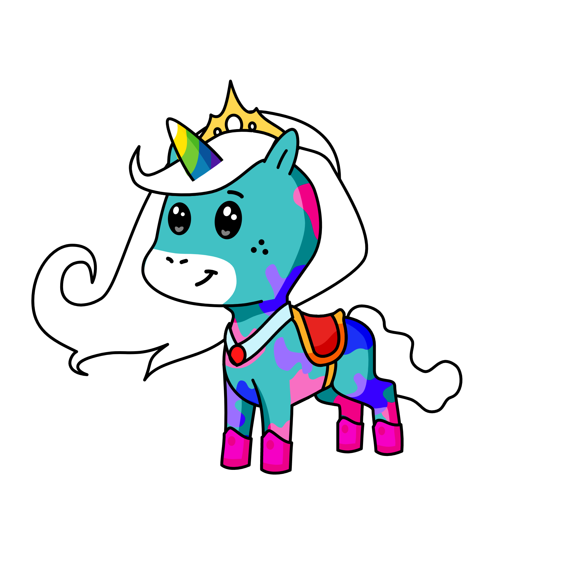 queen , the unicorn