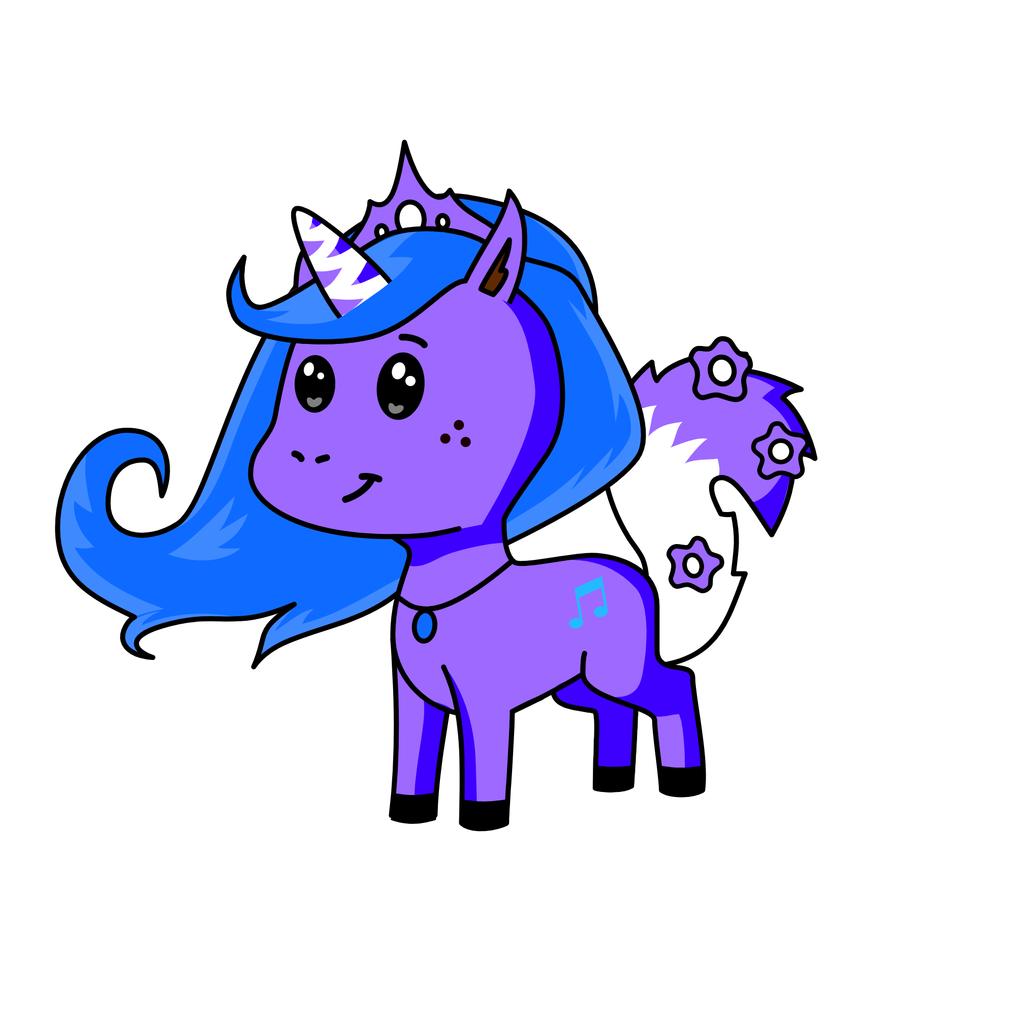 snow queen, the unicorn
