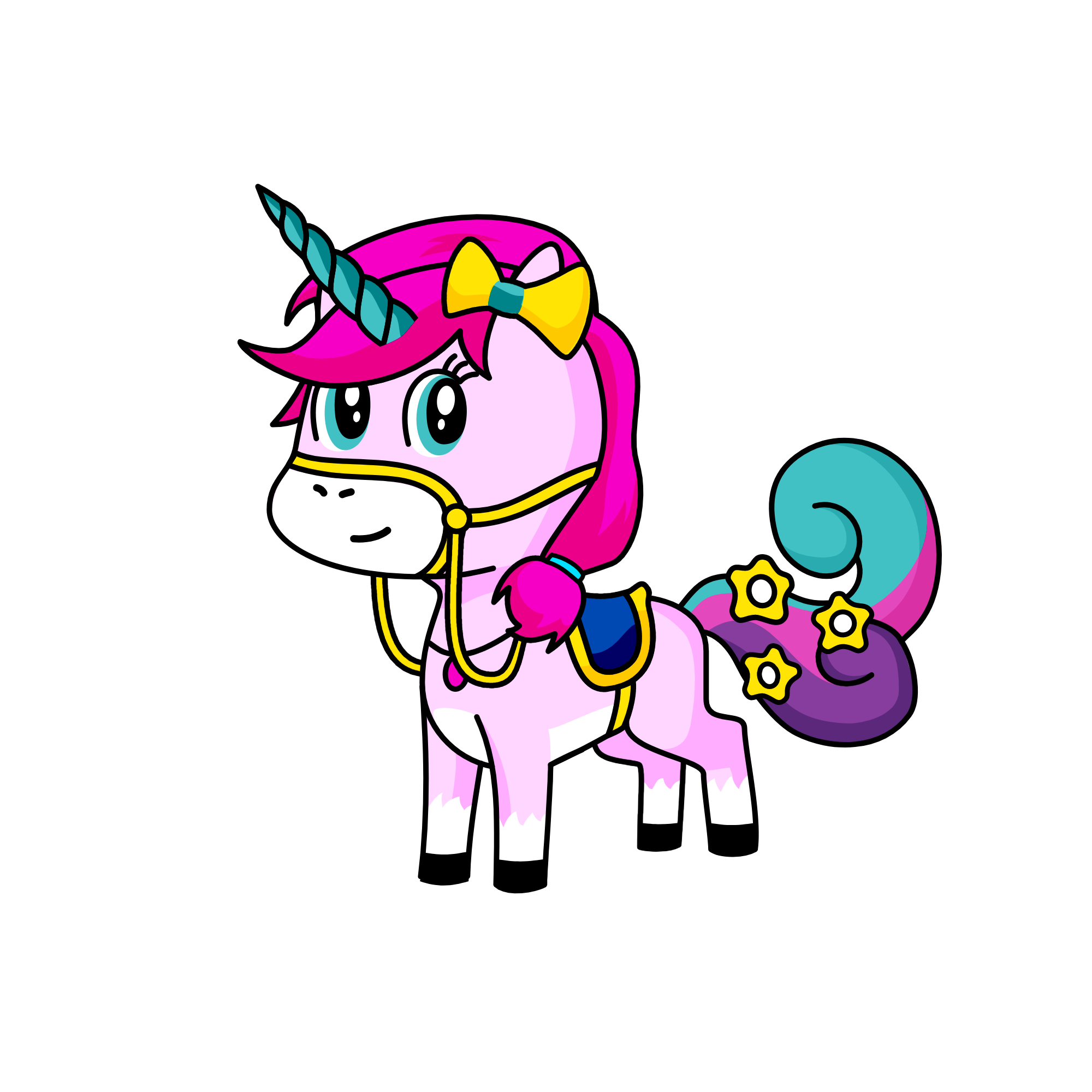 Rose Quartz, the unicorn