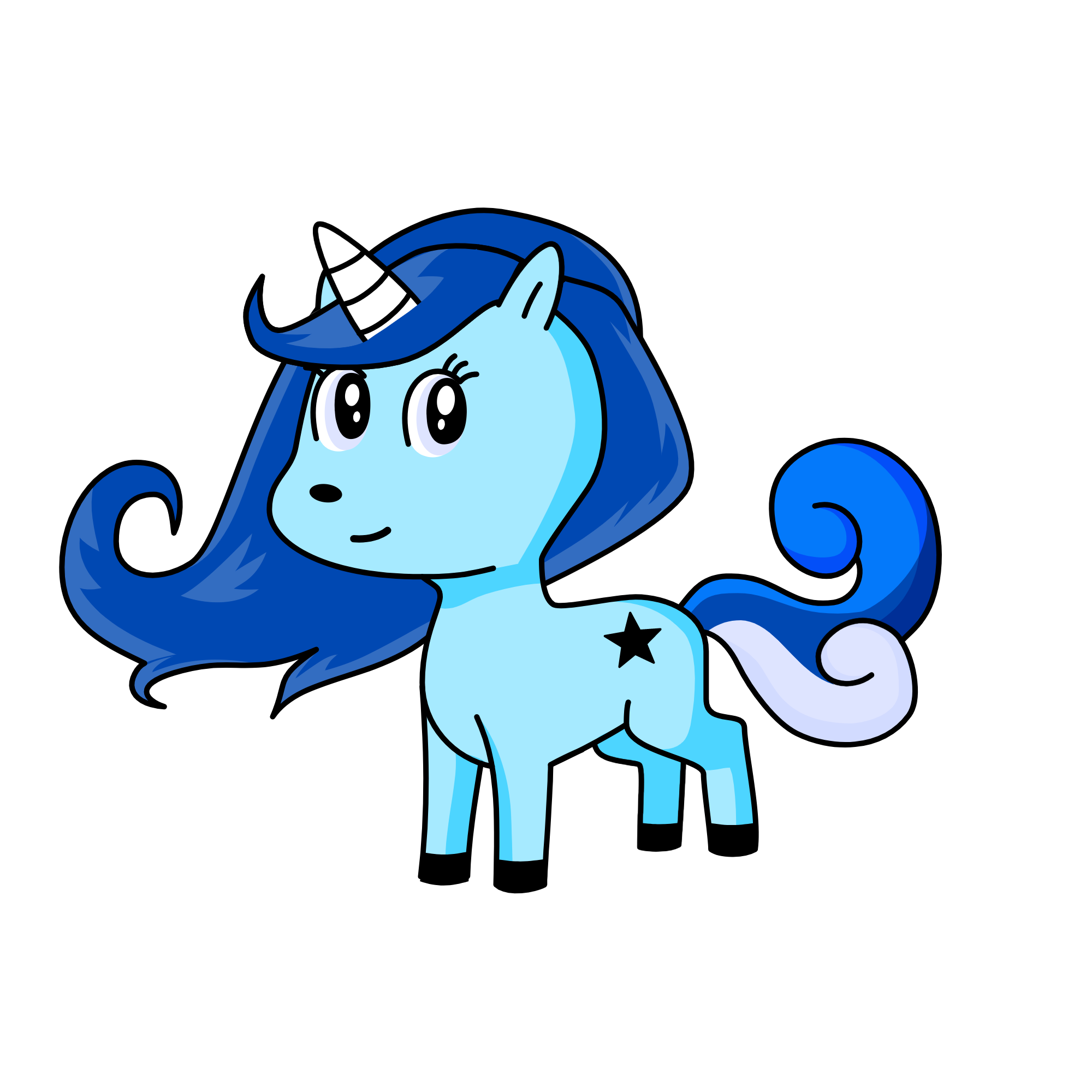 Sea star, the unicorn