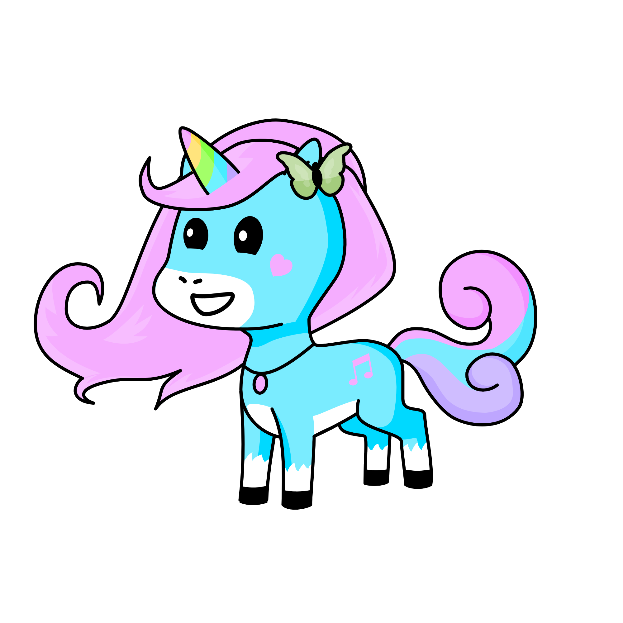 Rooney, the unicorn