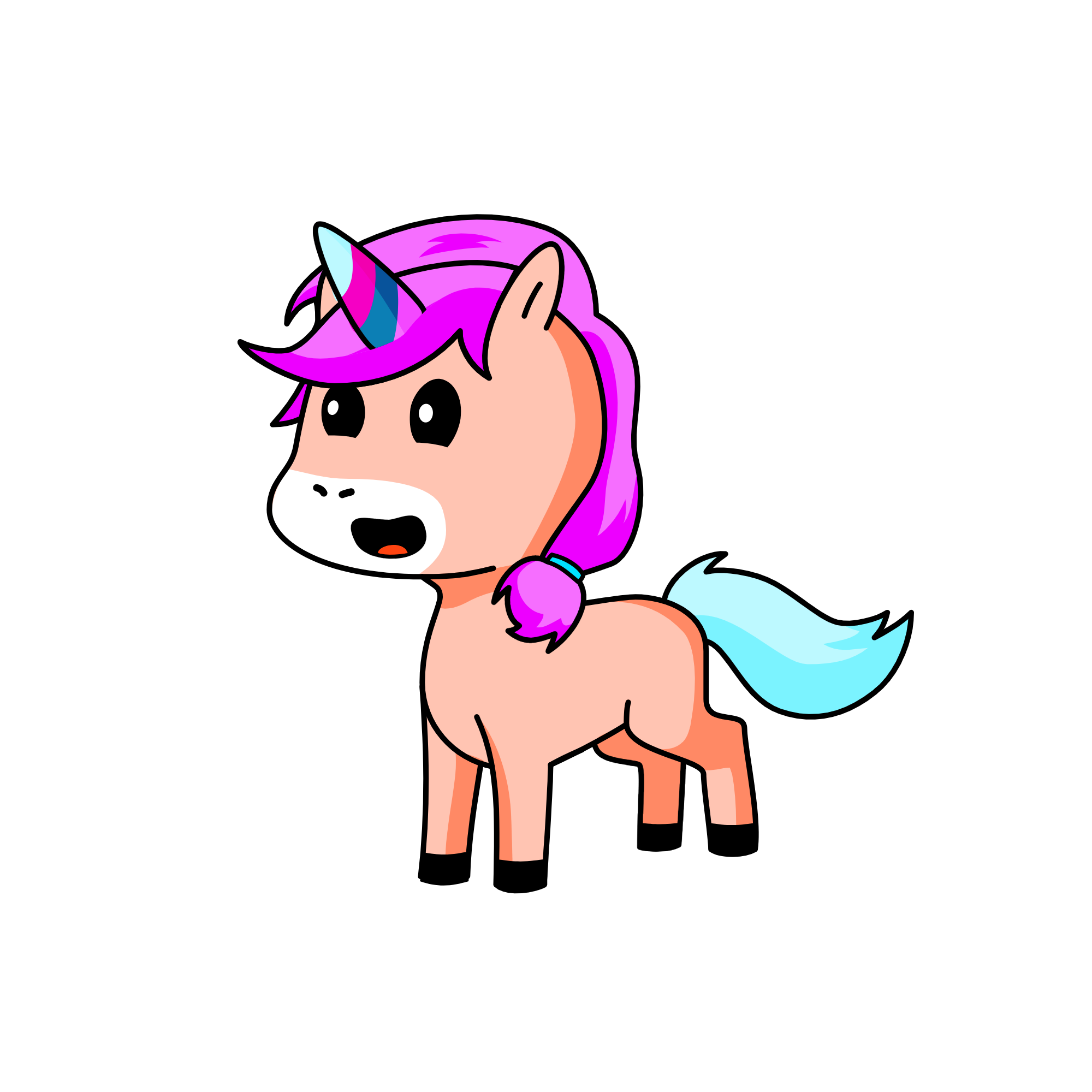 pinky pie, the unicorn