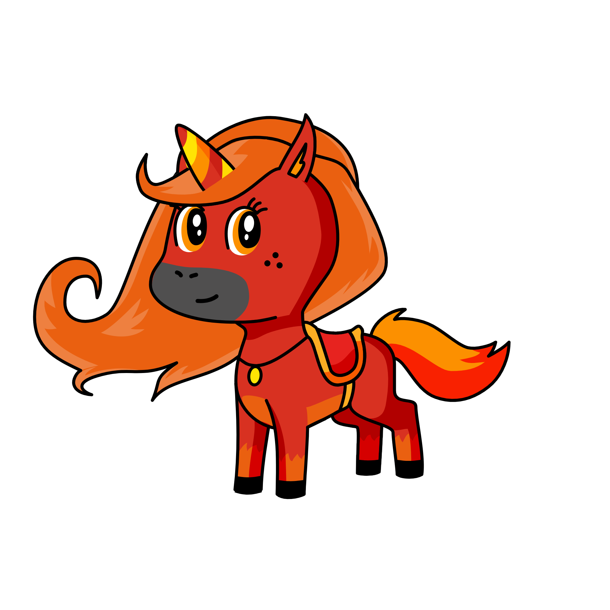 blaze, the unicorn