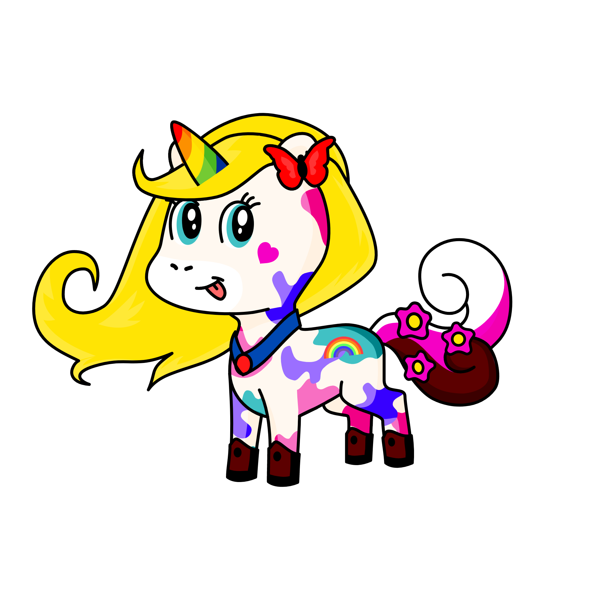 Cuite, the unicorn