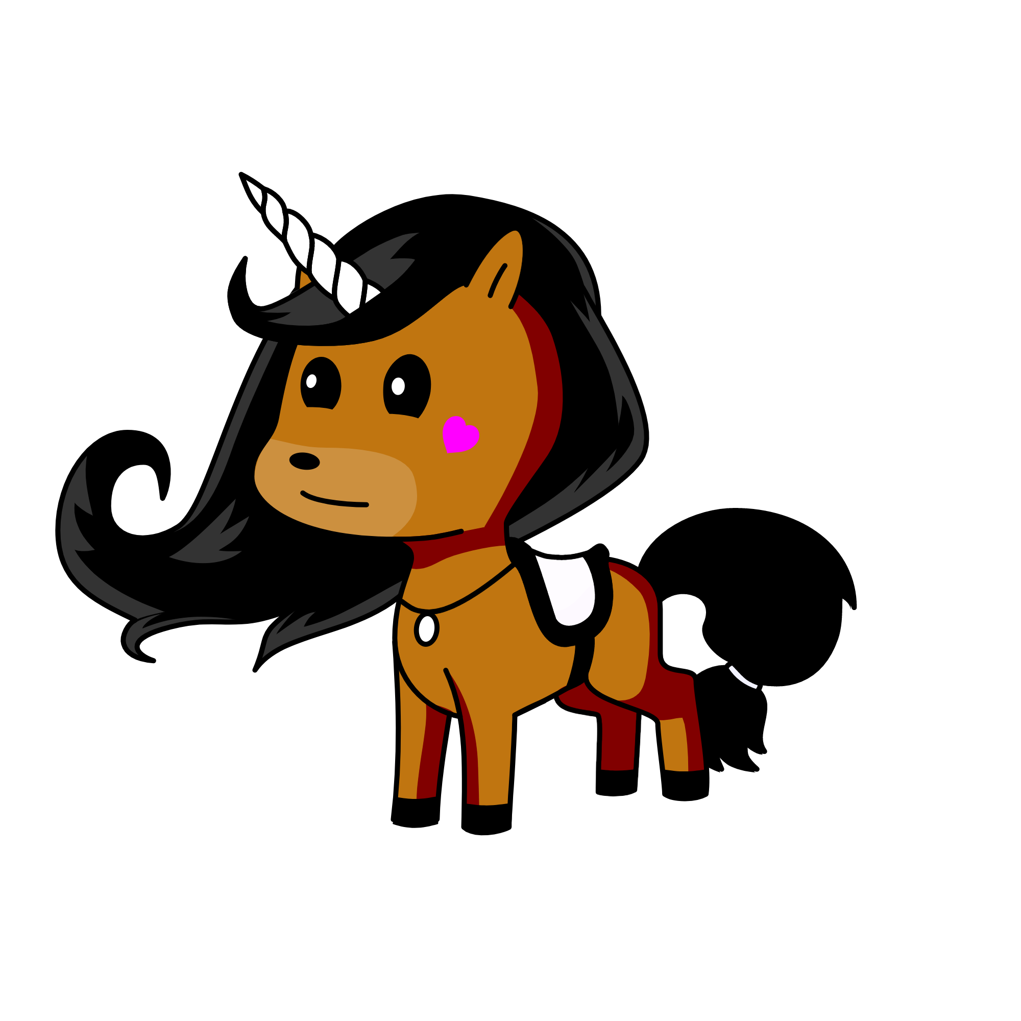Moon, the unicorn