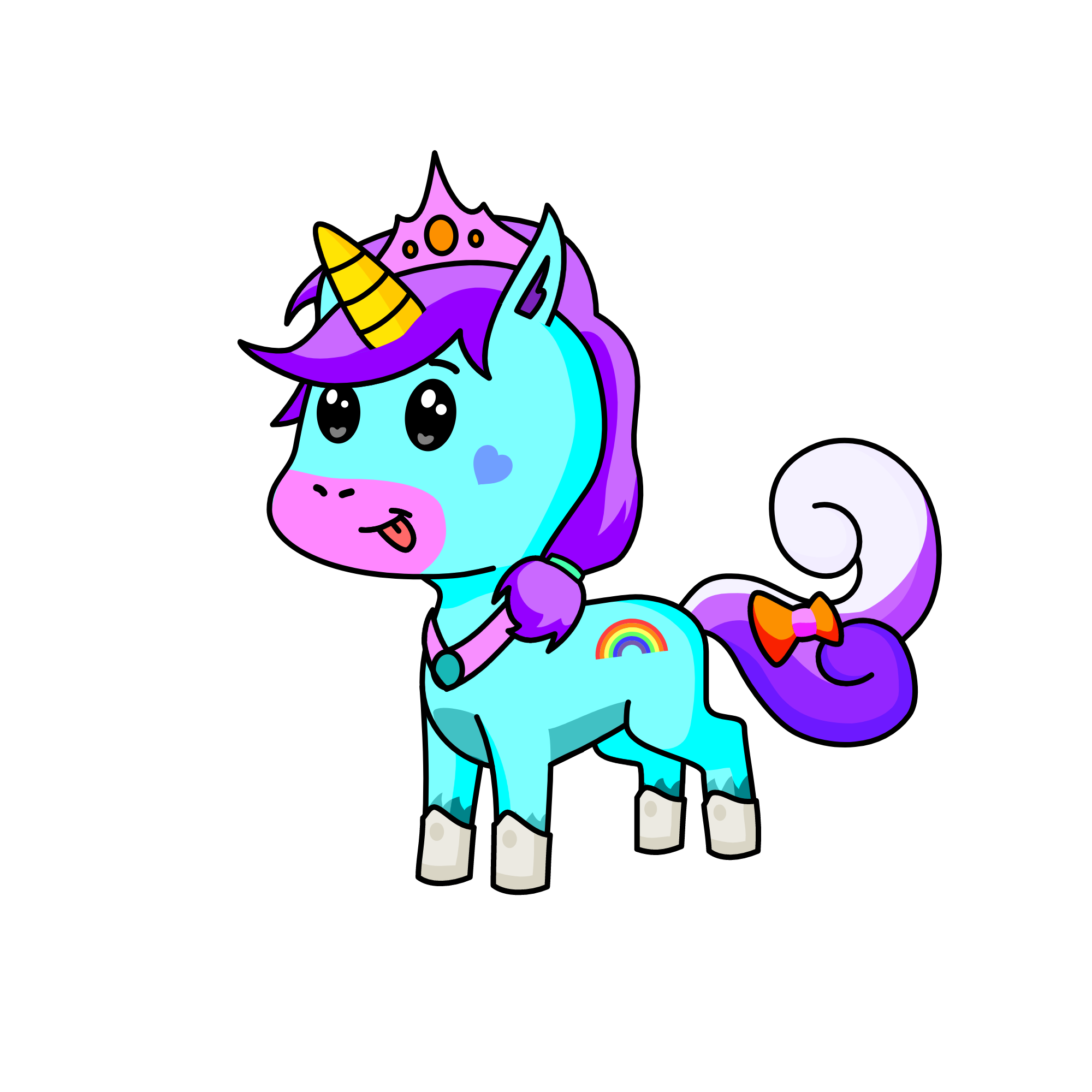 uni the unicorn, the unicorn