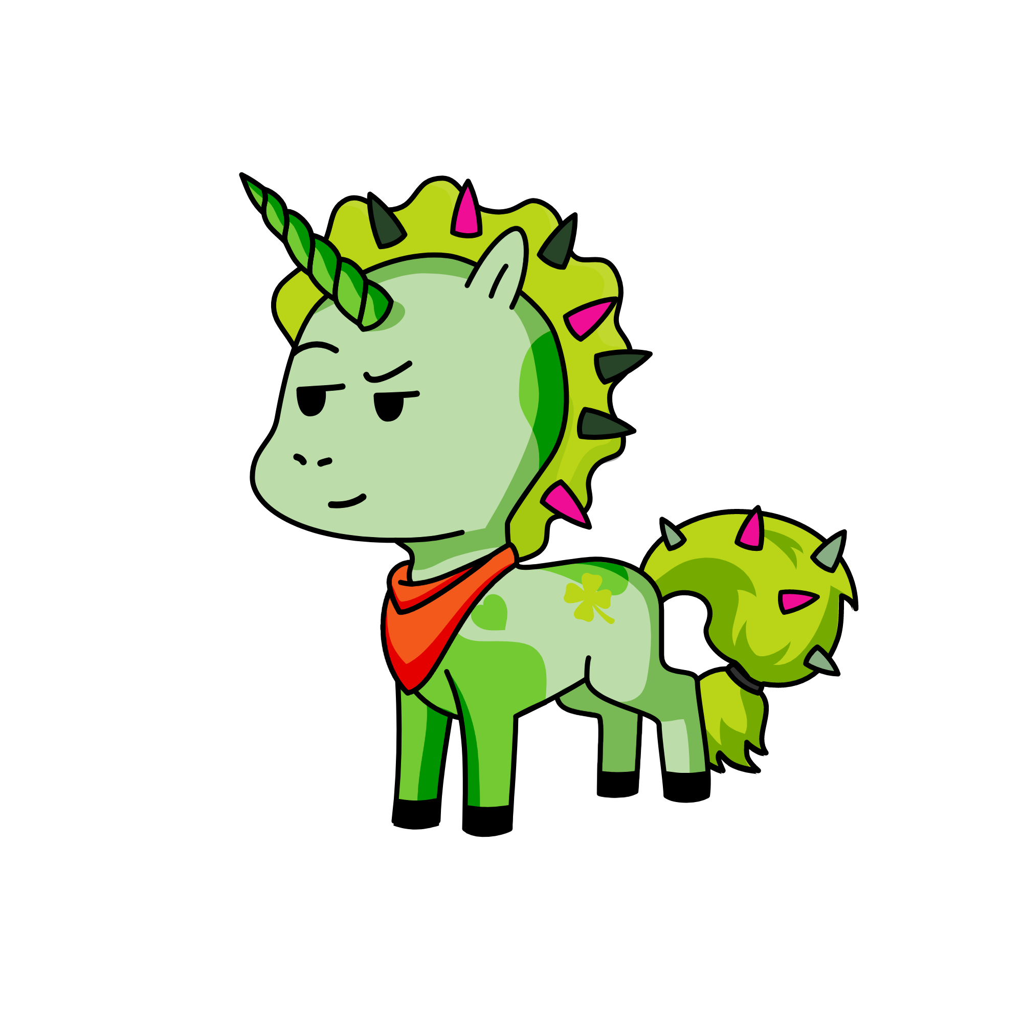 Spikers, the unicorn