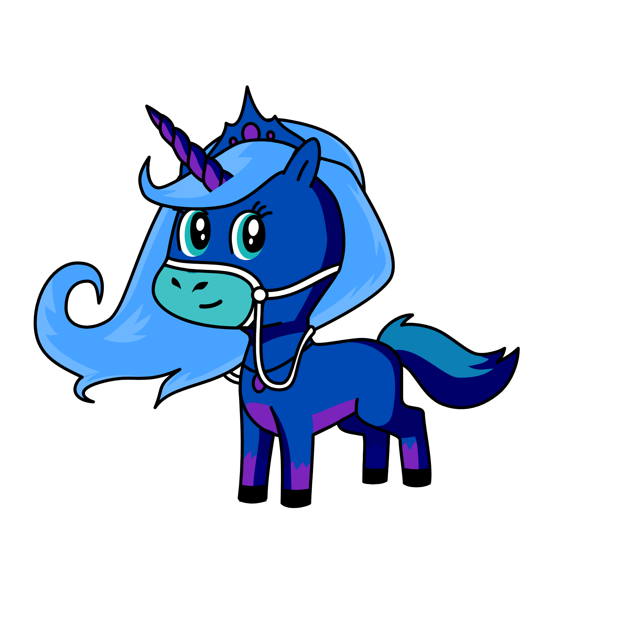 moon guardian midnight , the unicorn