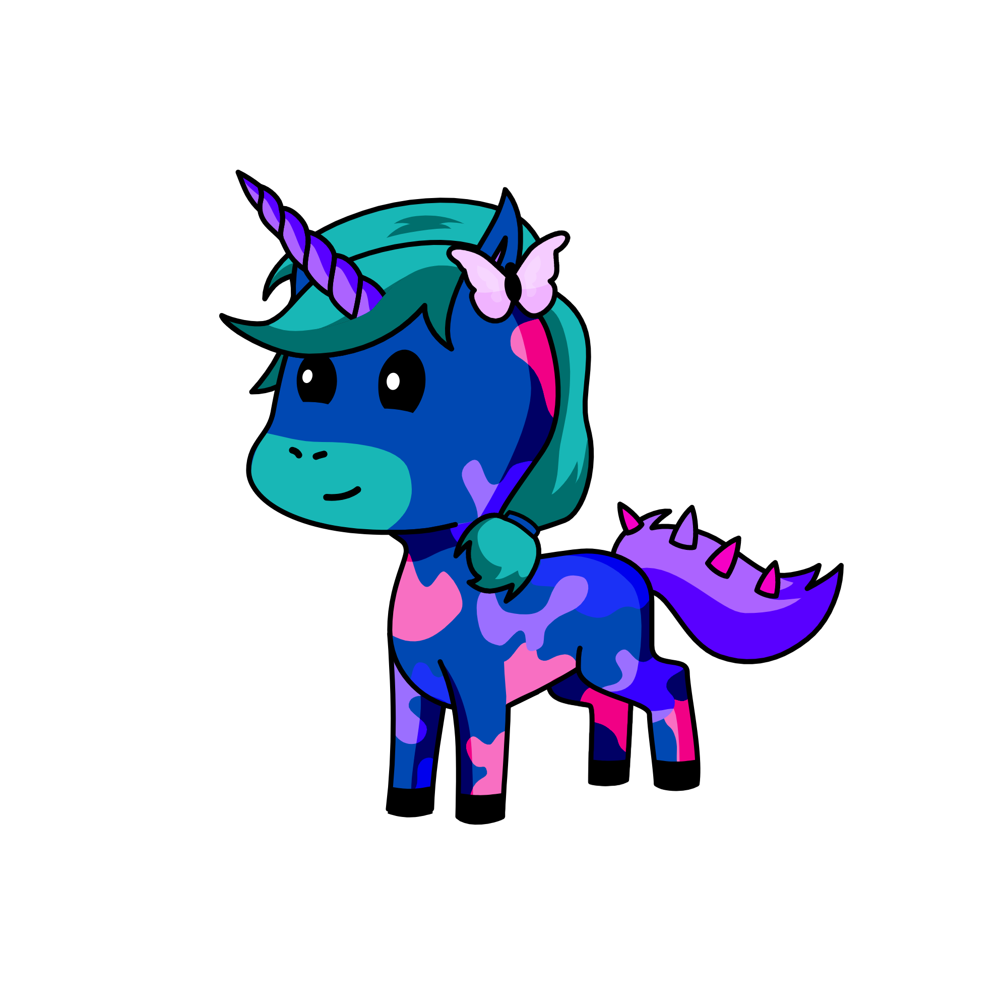 Splats, the unicorn