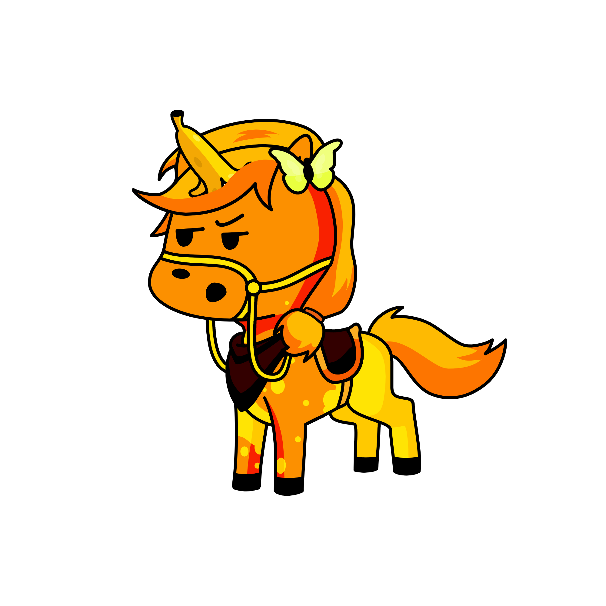 Banana Split, the unicorn