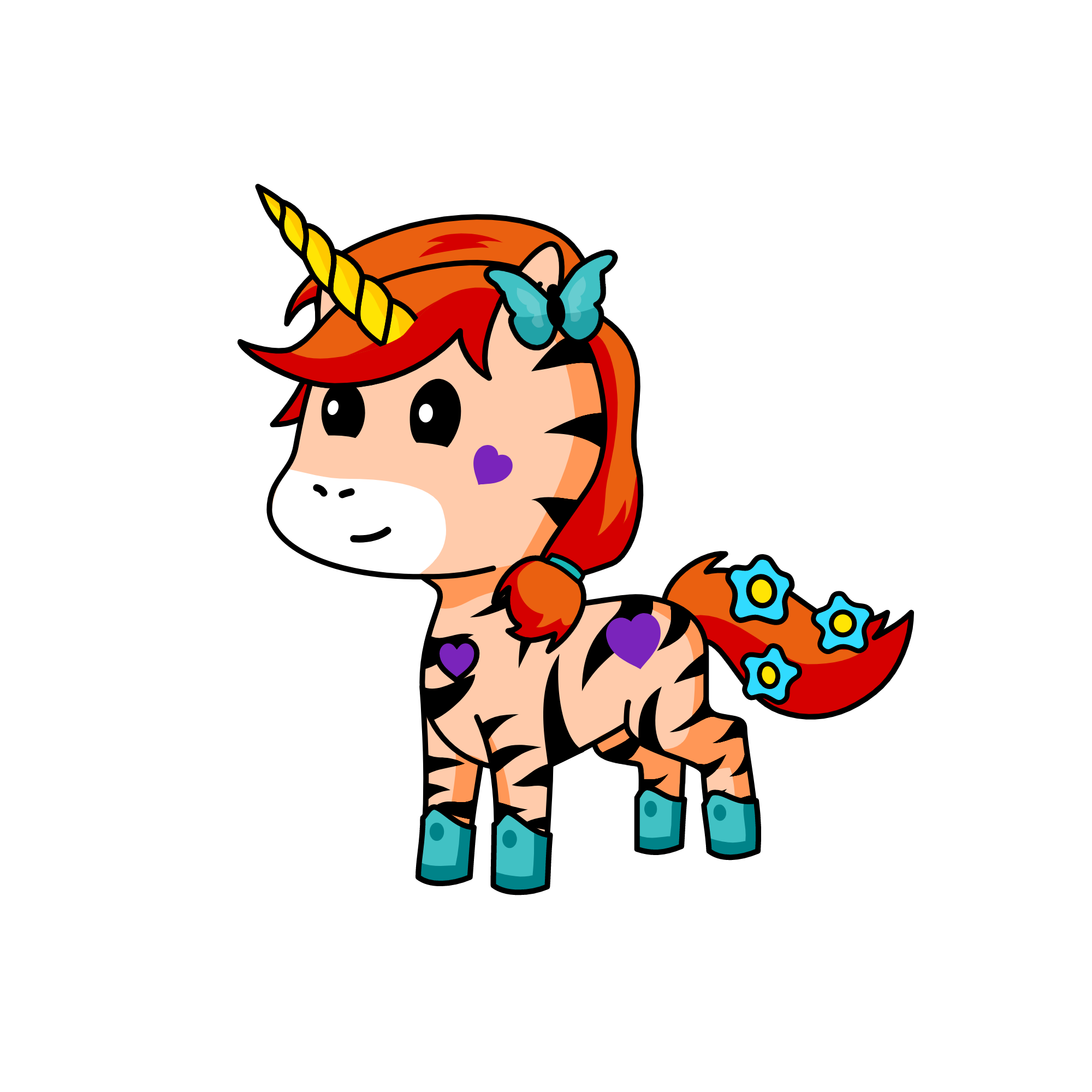 Flamion, the unicorn