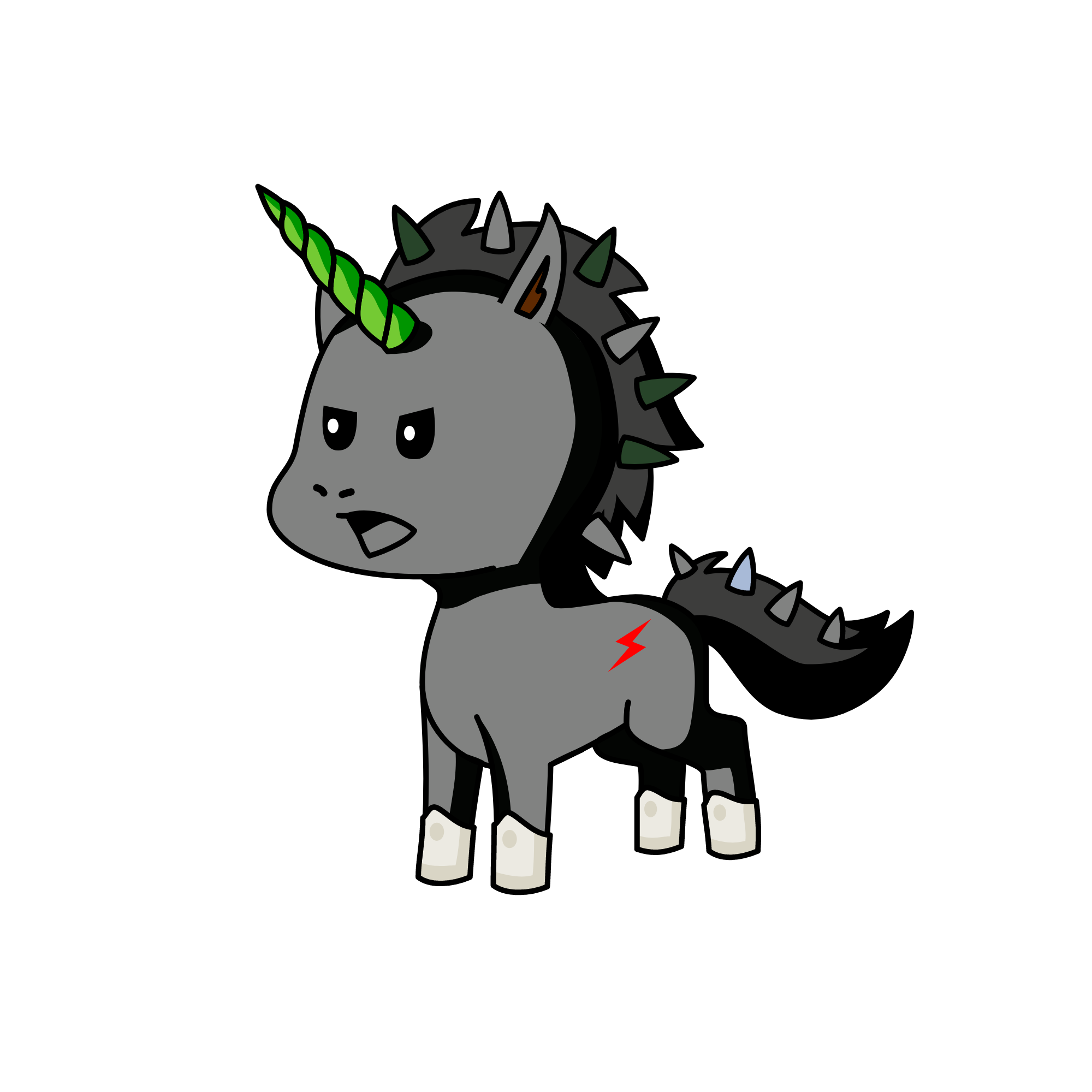 Sombra- Evil vers., the unicorn
