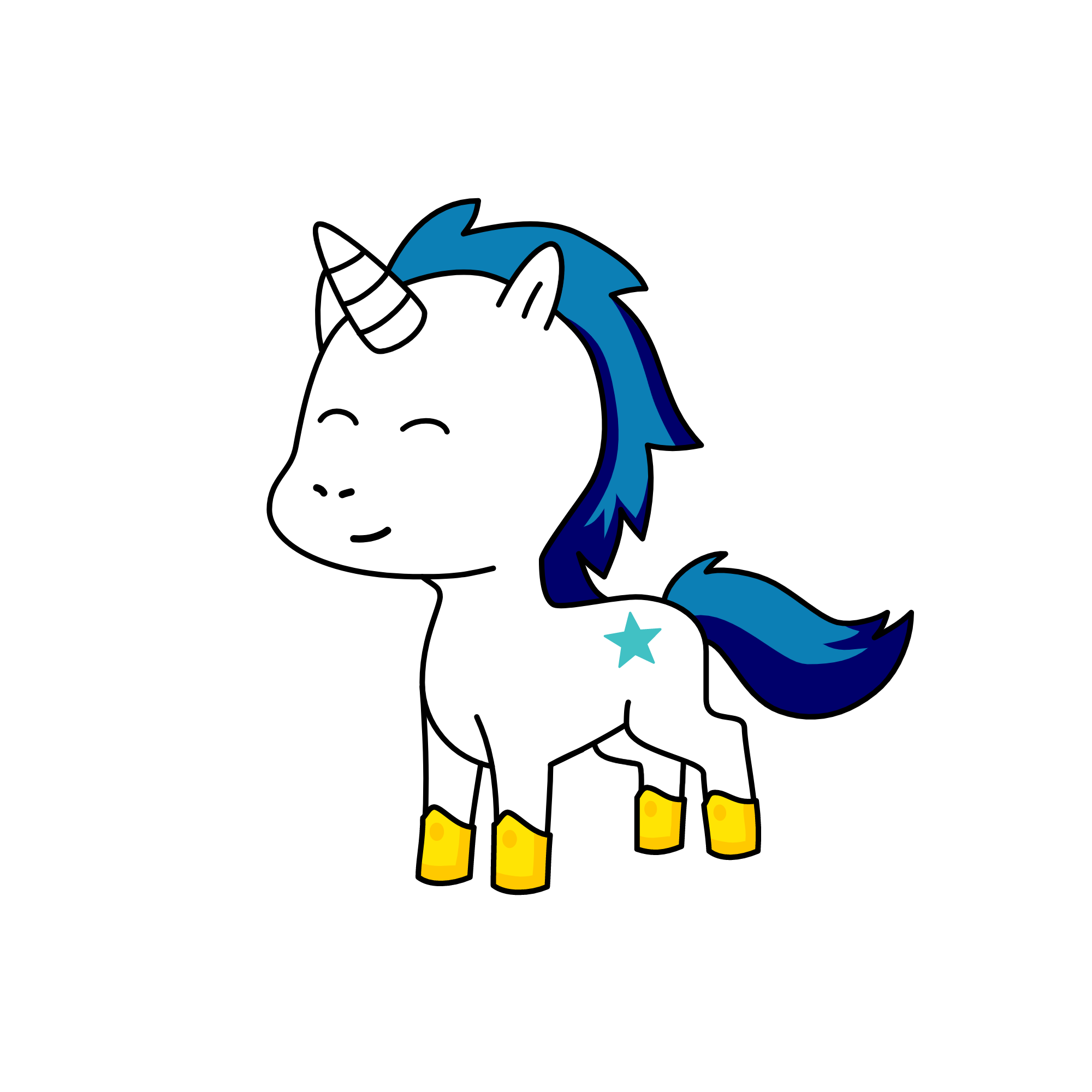 shining armor, the unicorn