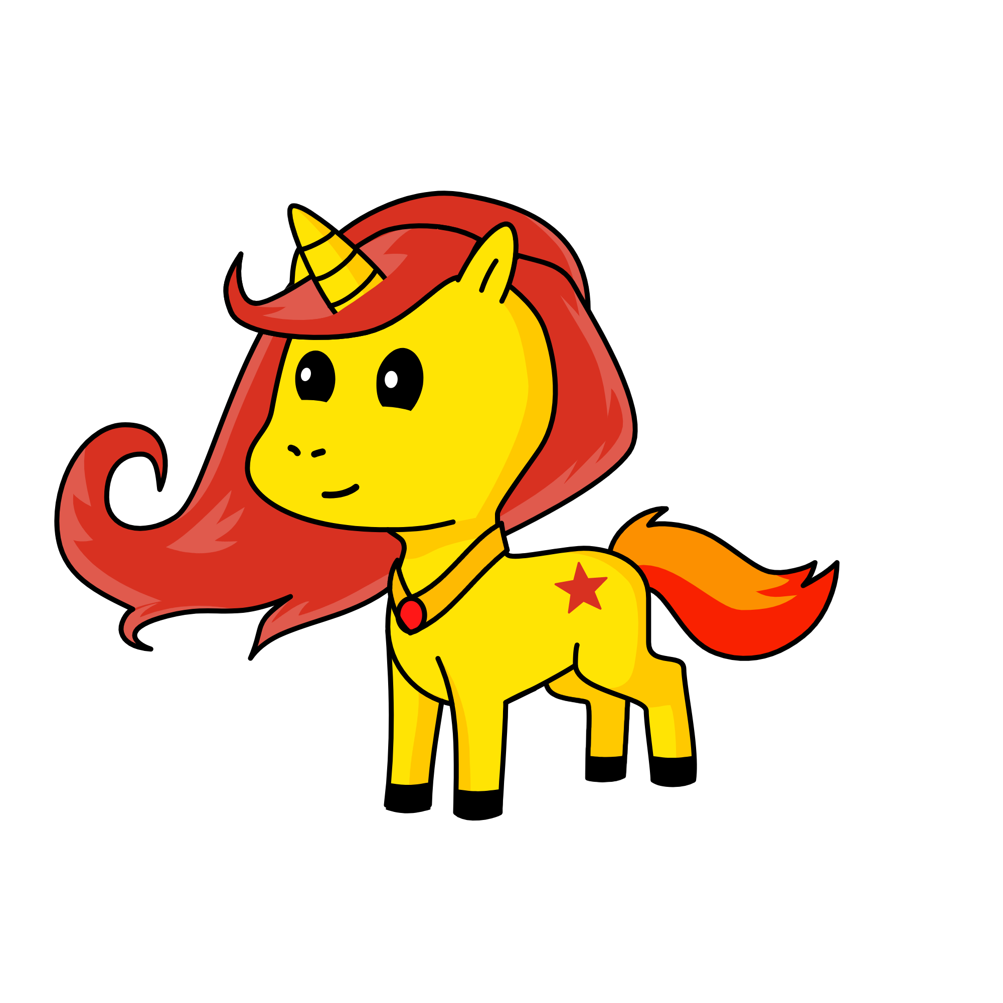 sunset shimmer, the unicorn