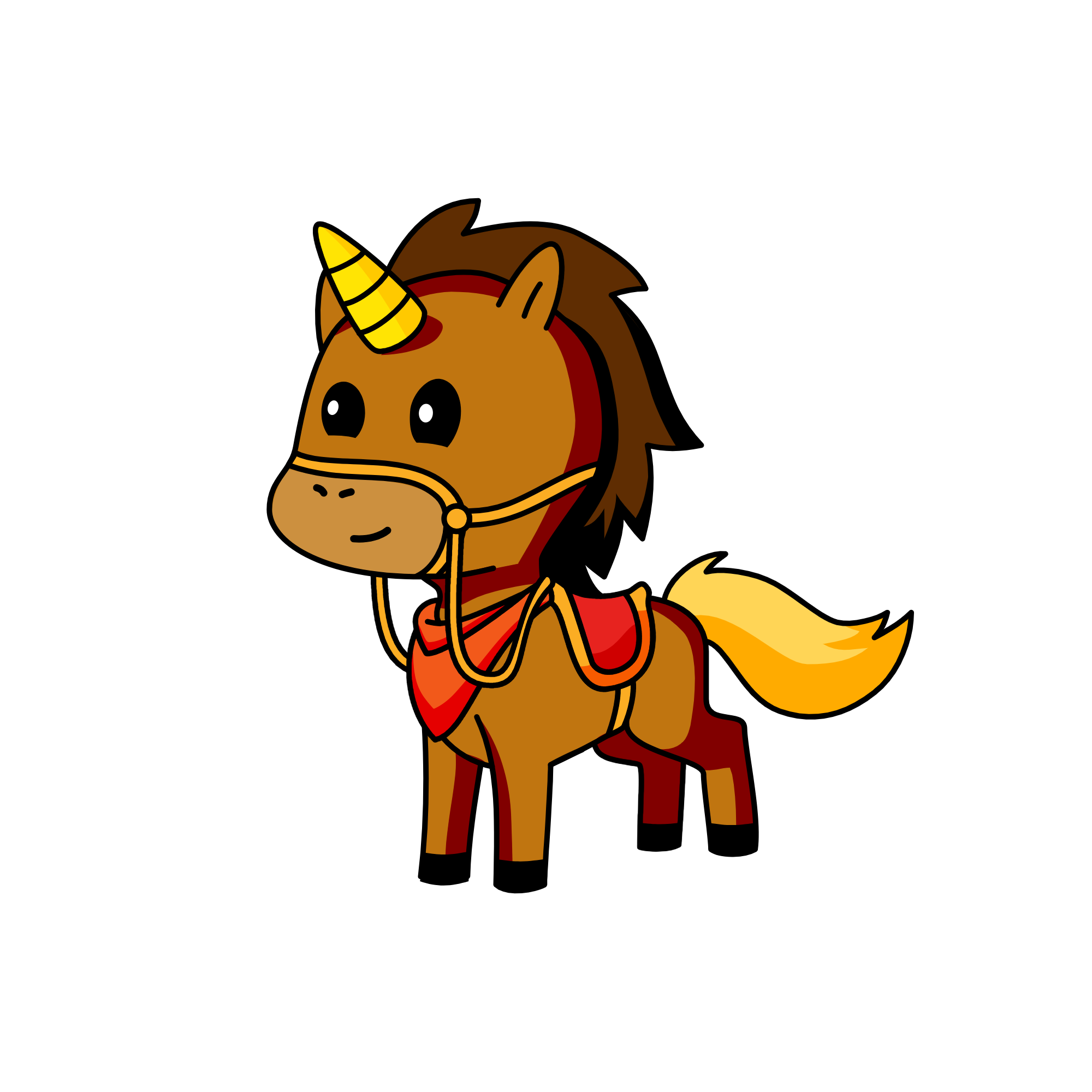 desert, the unicorn