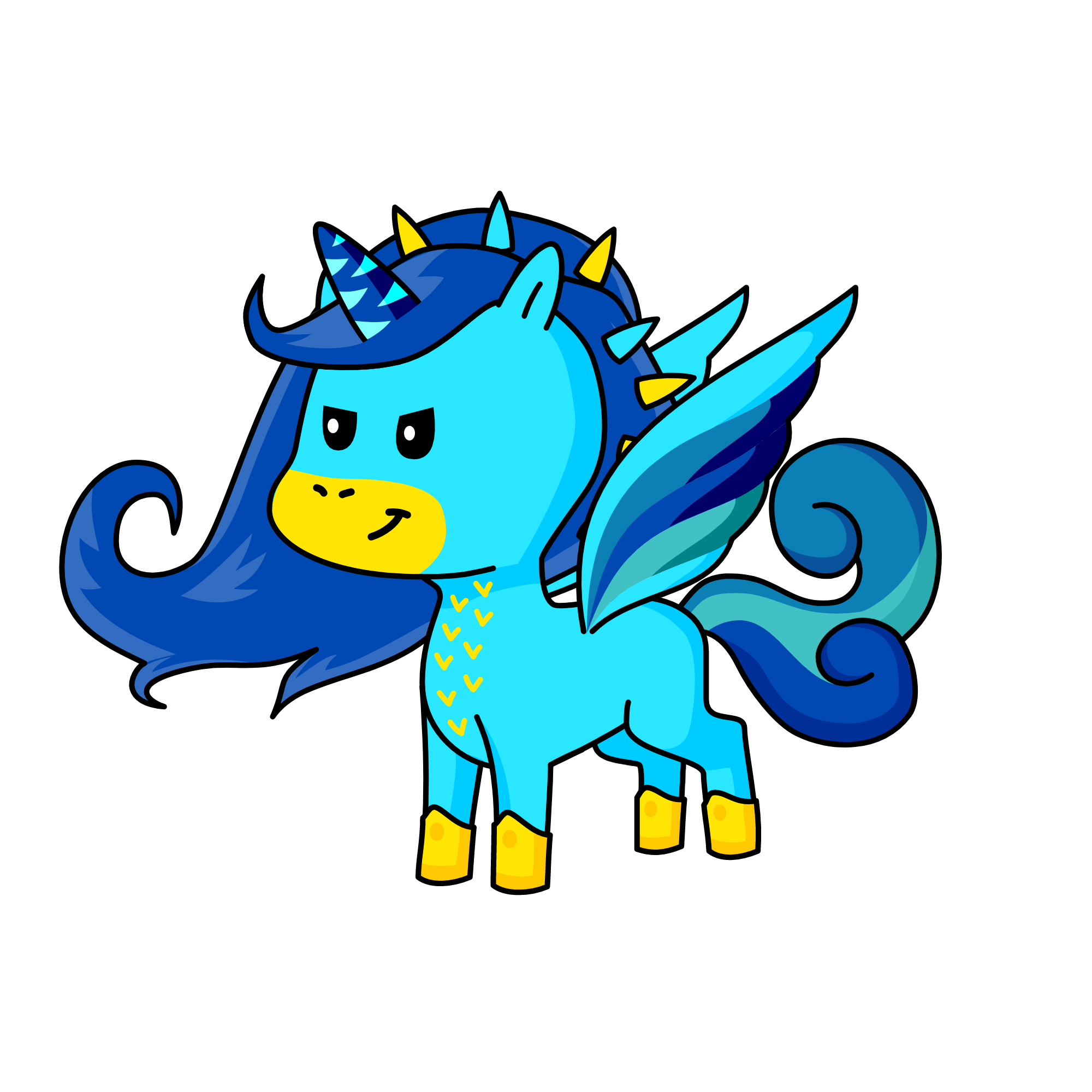 Moonlight/Ay Işığı, the unicorn