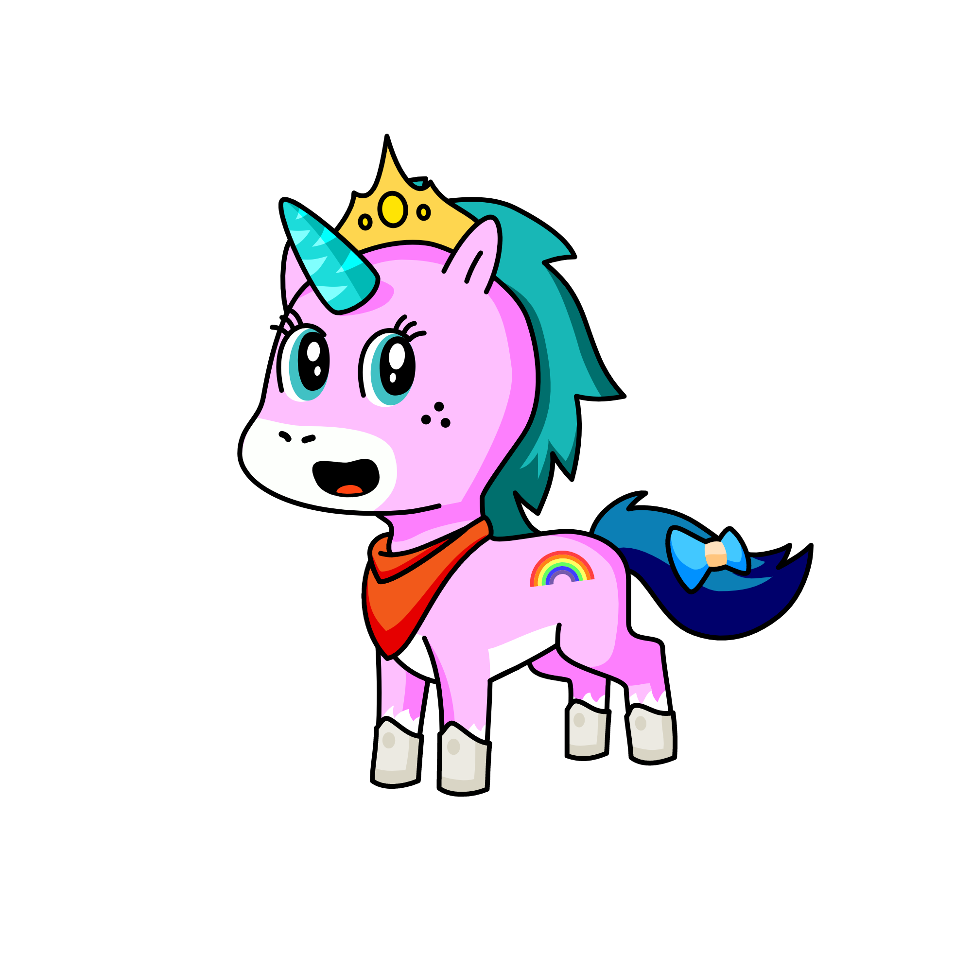 PİXY, the unicorn