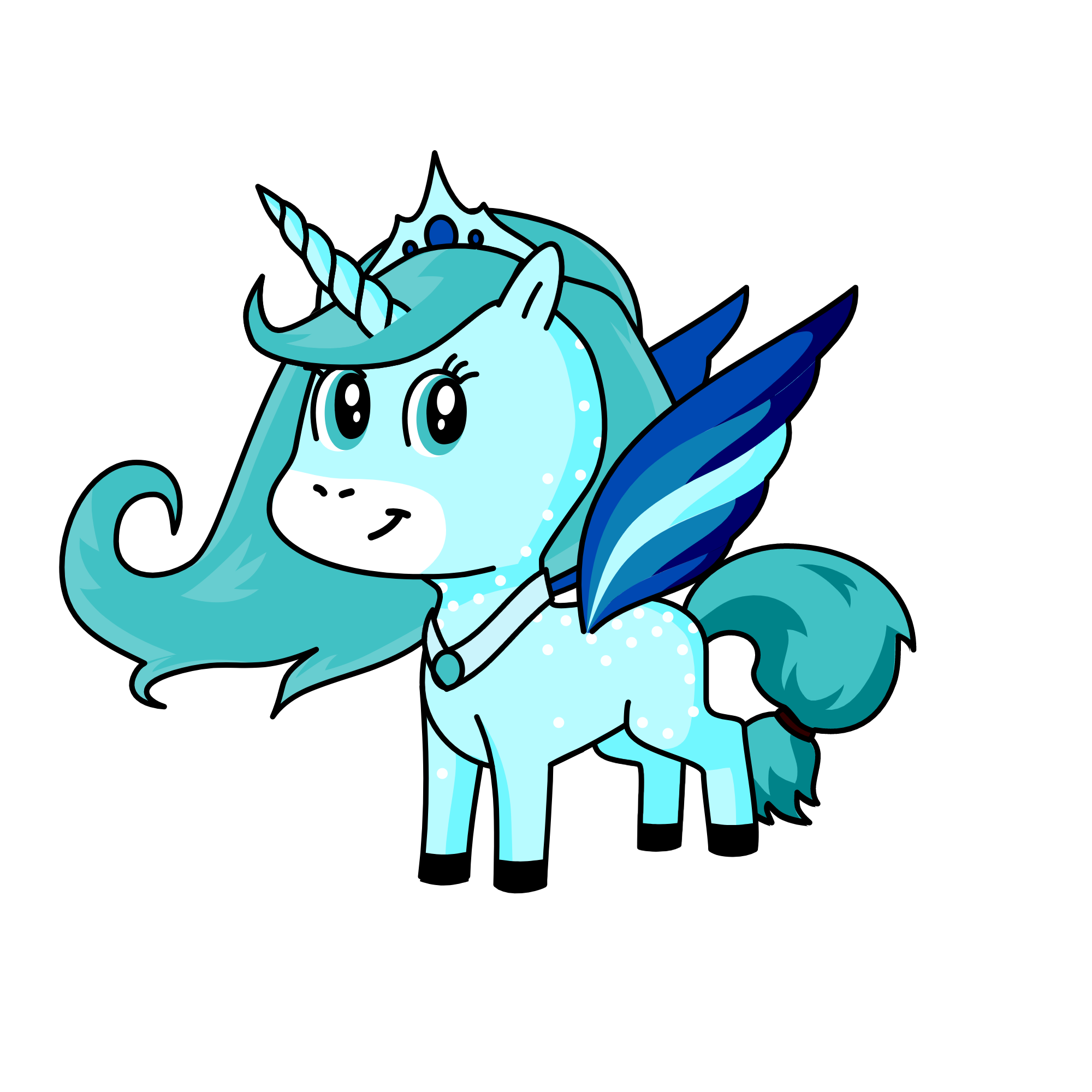 Icicle , the unicorn