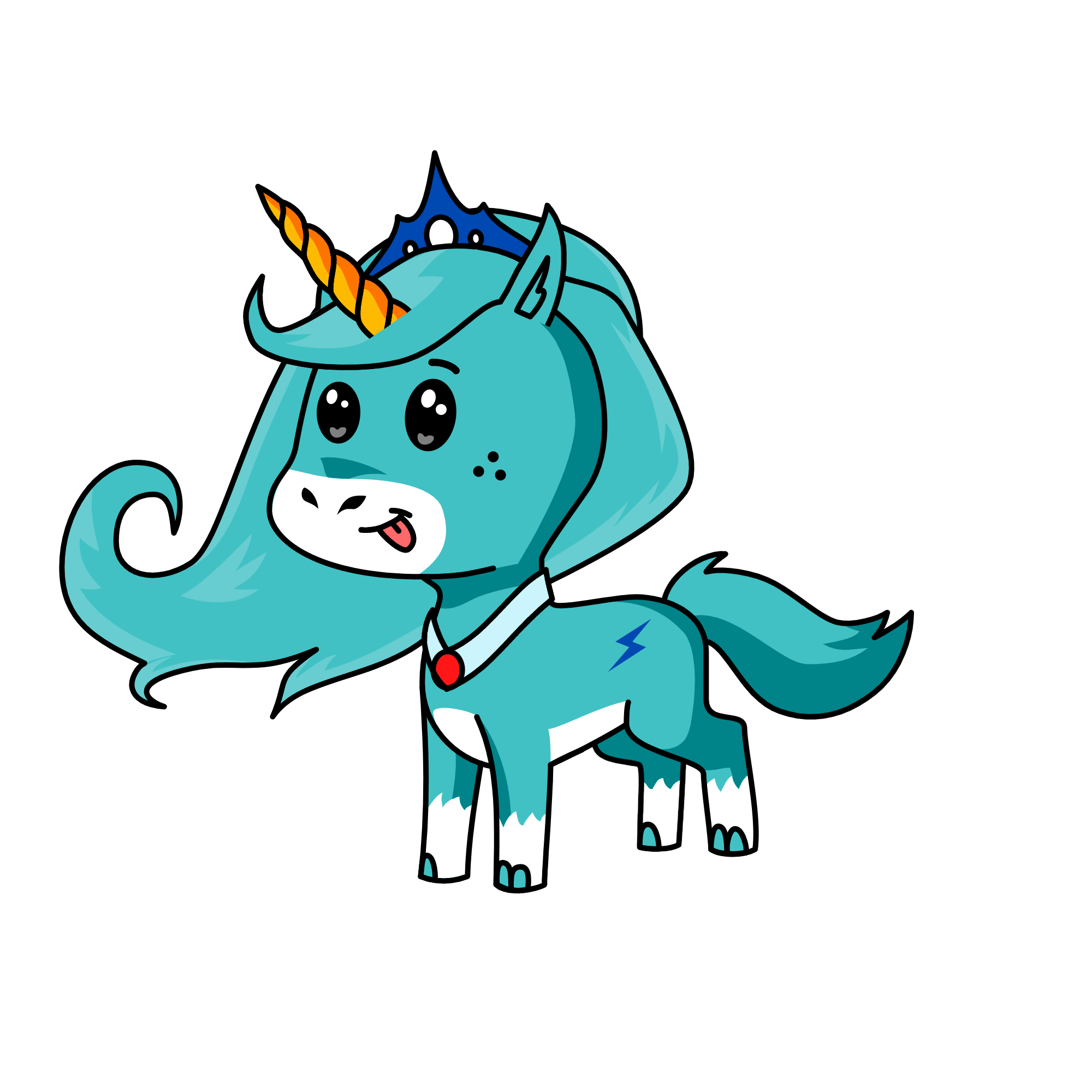 luna light, the unicorn