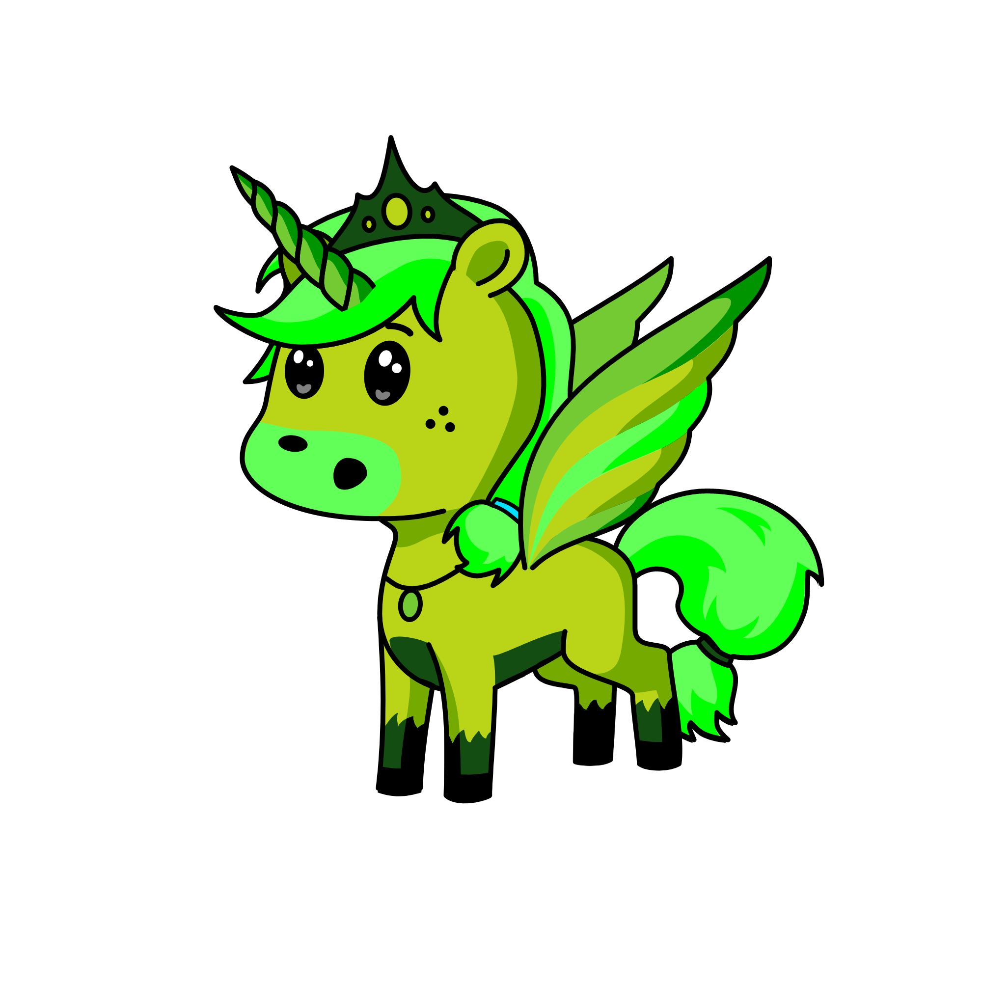 Flora, the unicorn