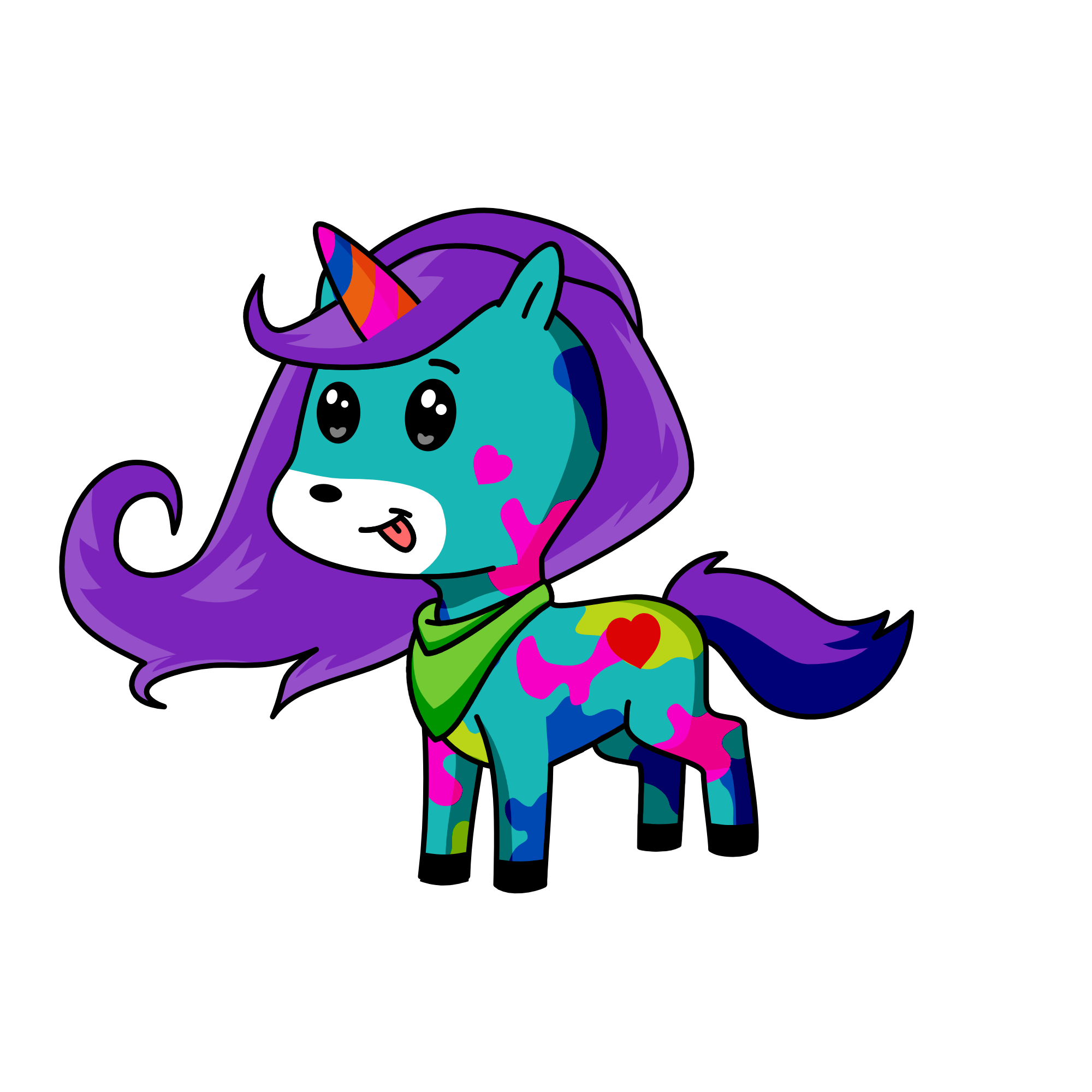 splats, the unicorn