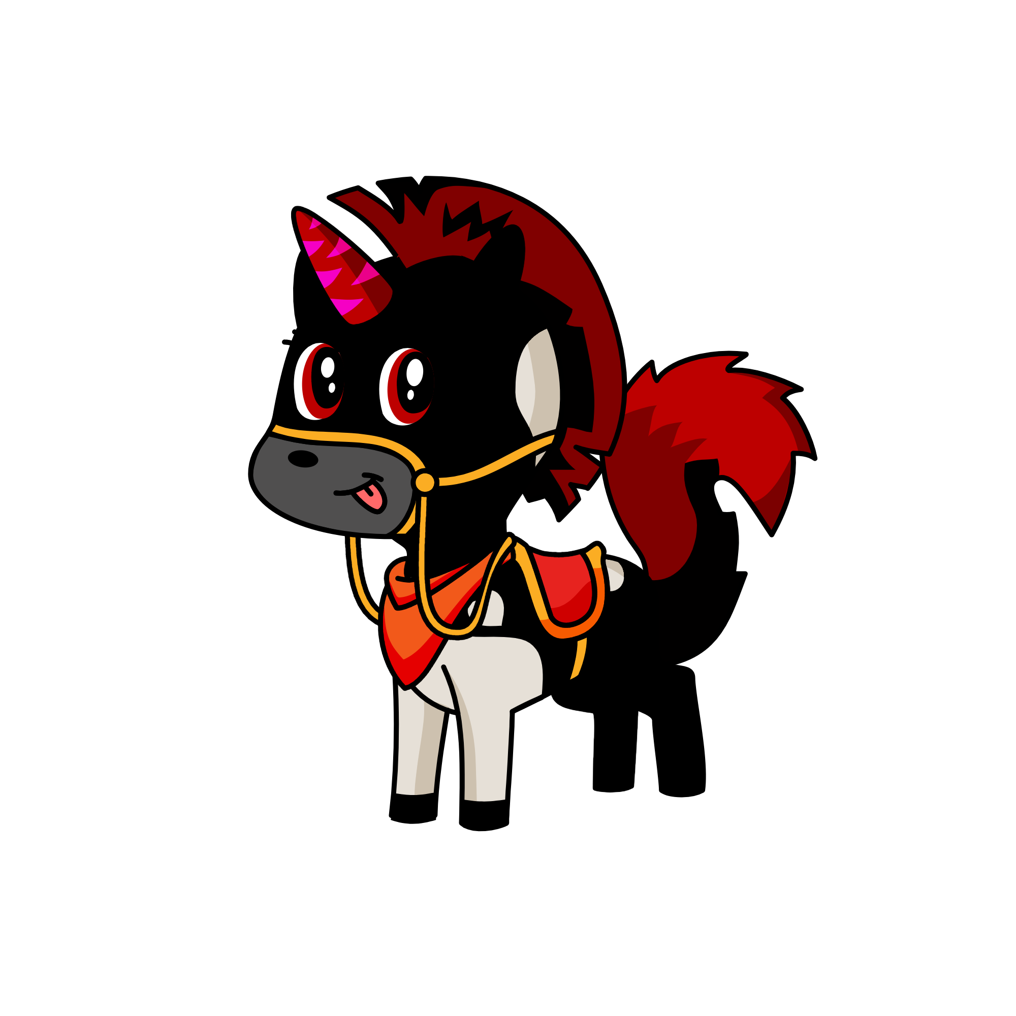 Spike, the unicorn
