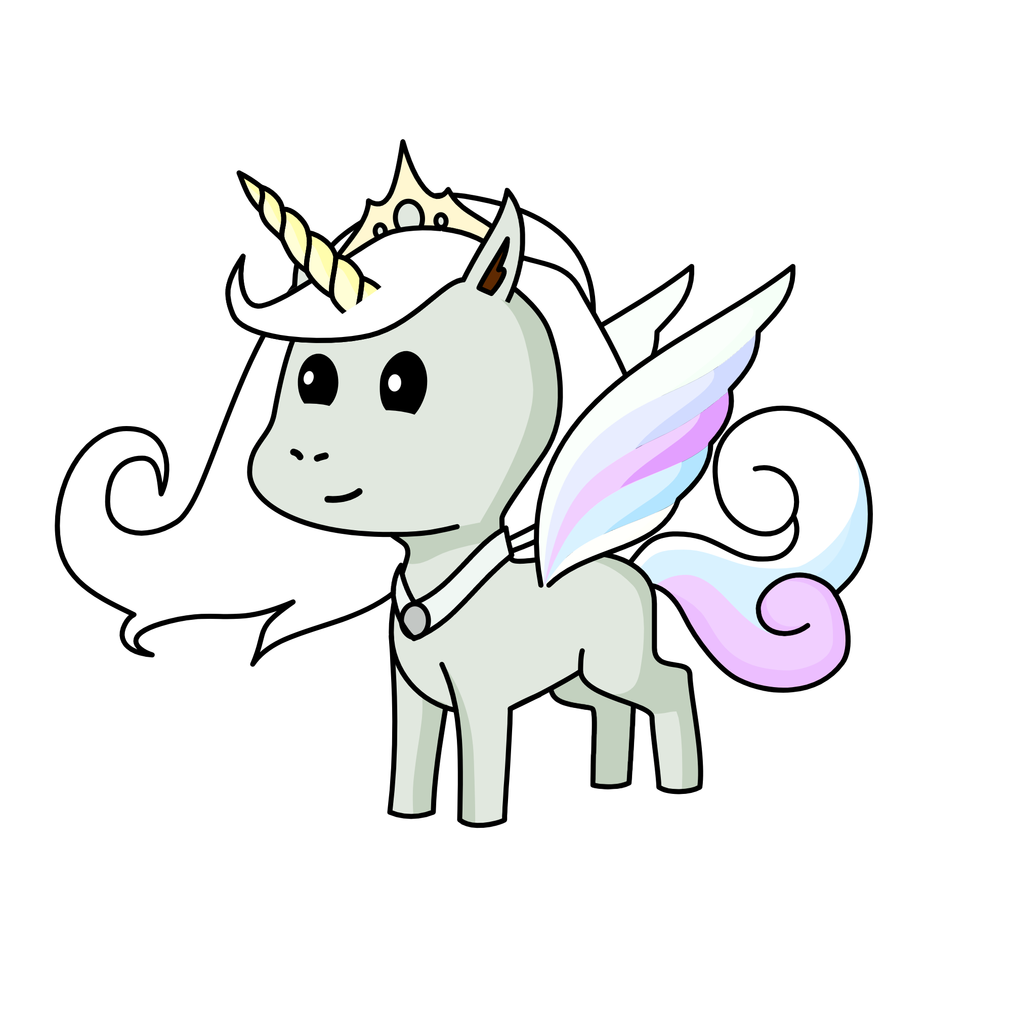 Angel, the unicorn