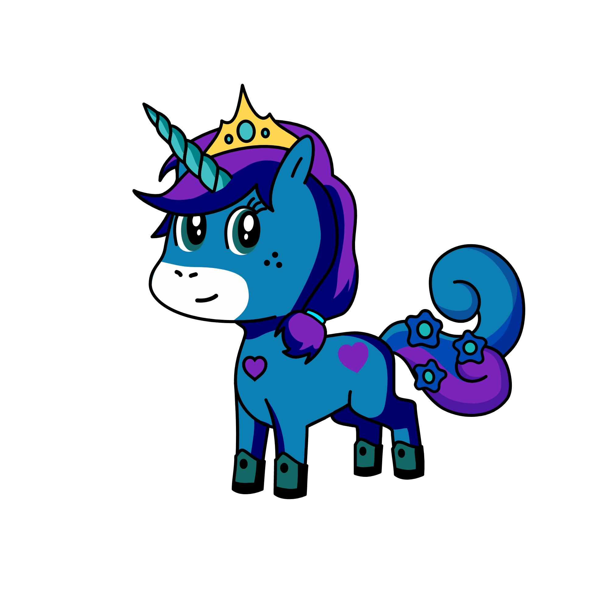Princess Misty, the unicorn