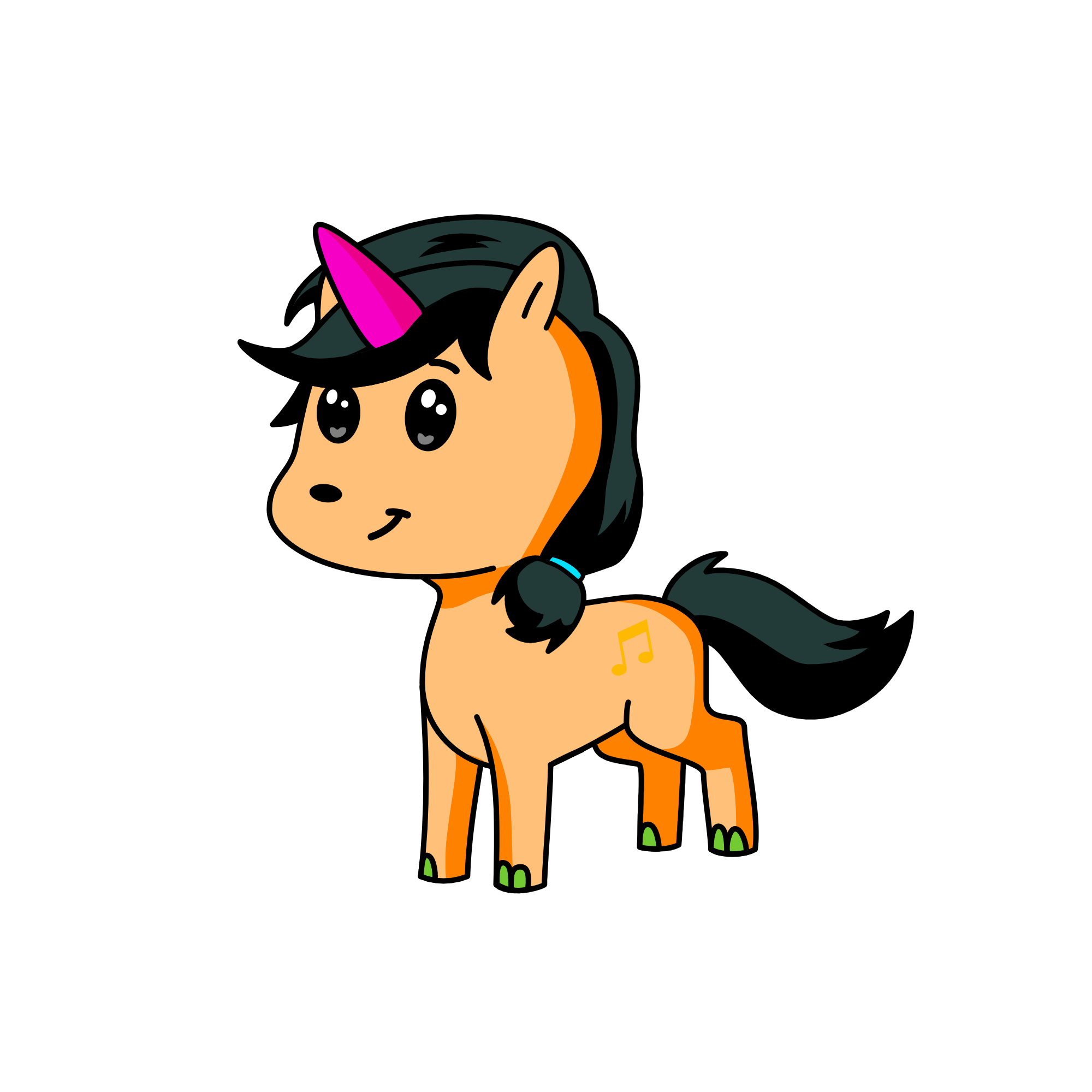 Katniss, the unicorn