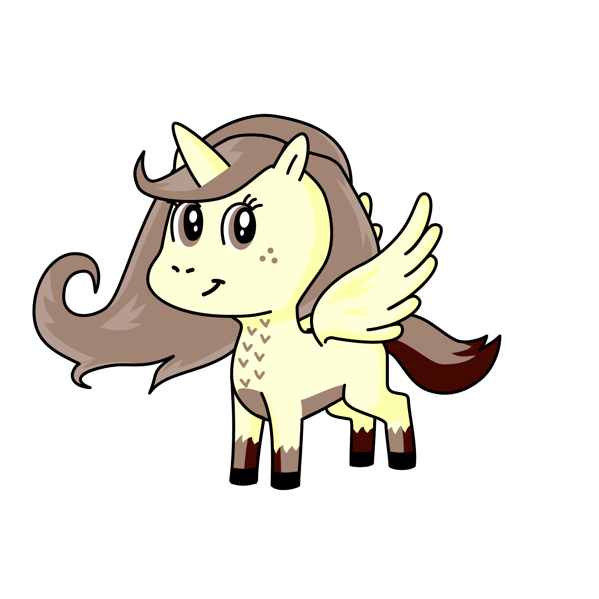 bun chuoi, the unicorn