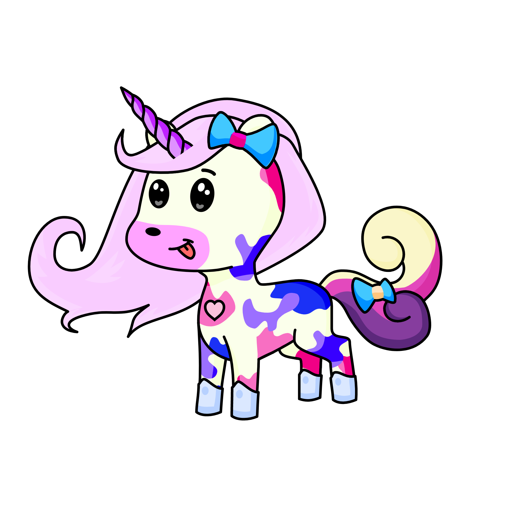 pinki, the unicorn