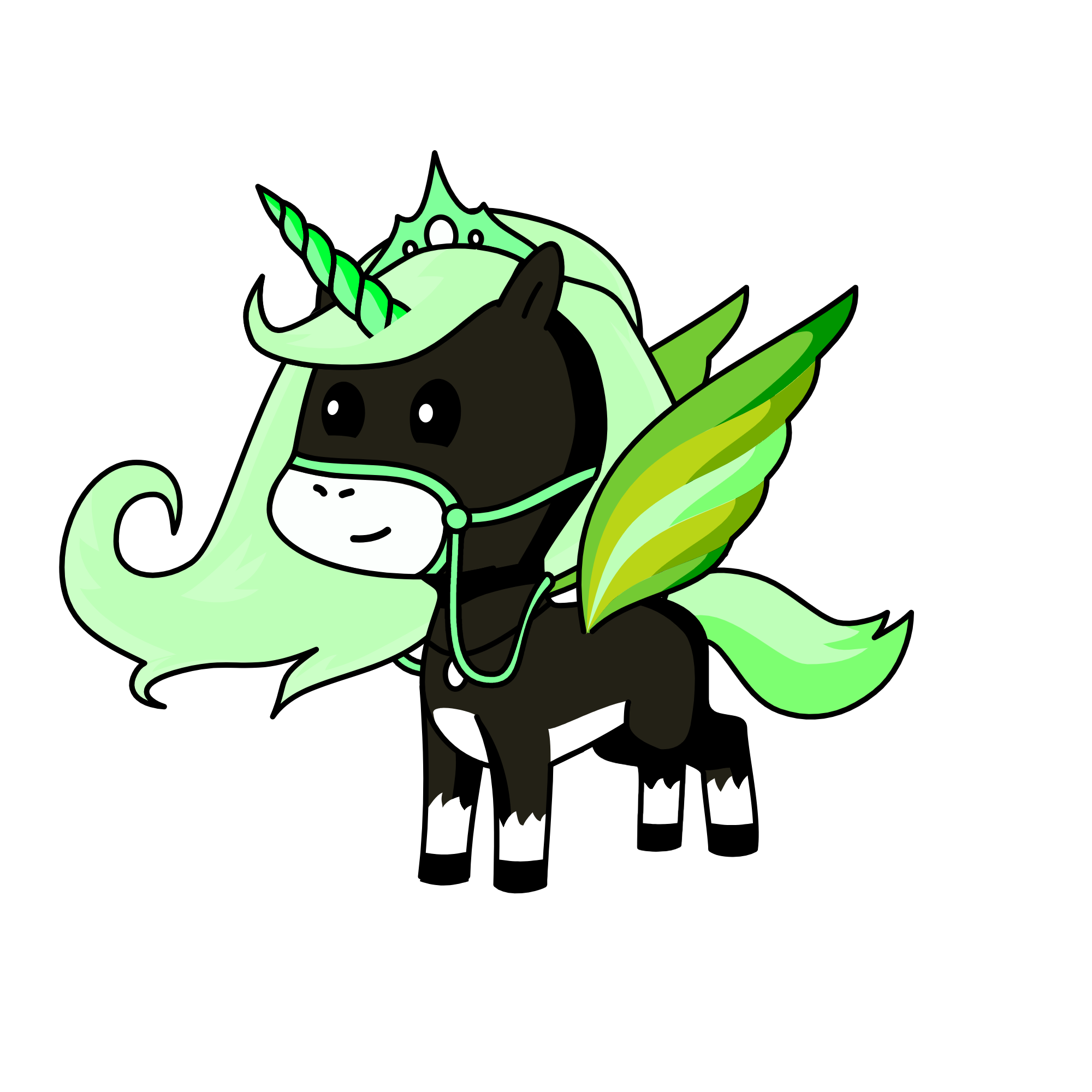 minty , the unicorn