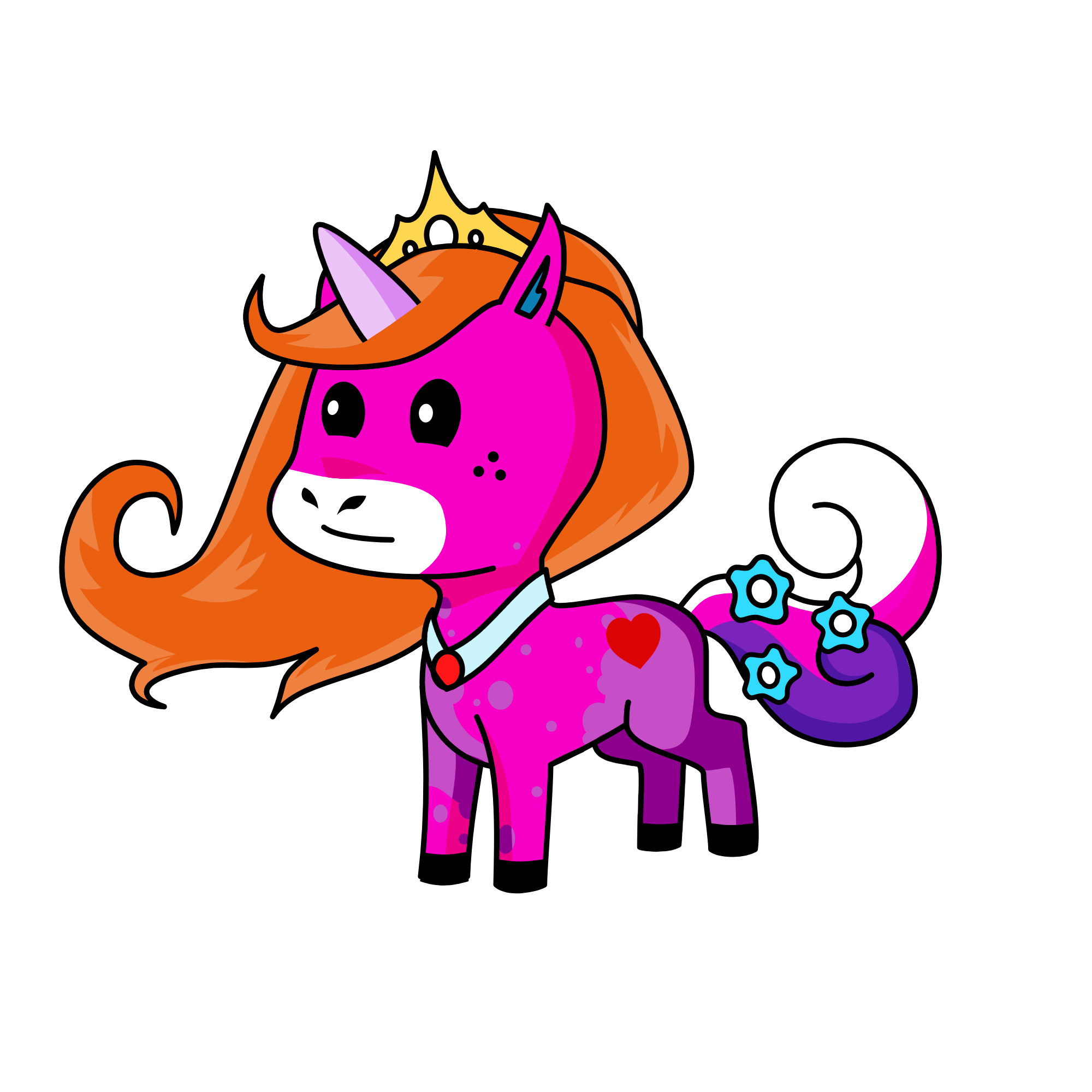 dd, the unicorn