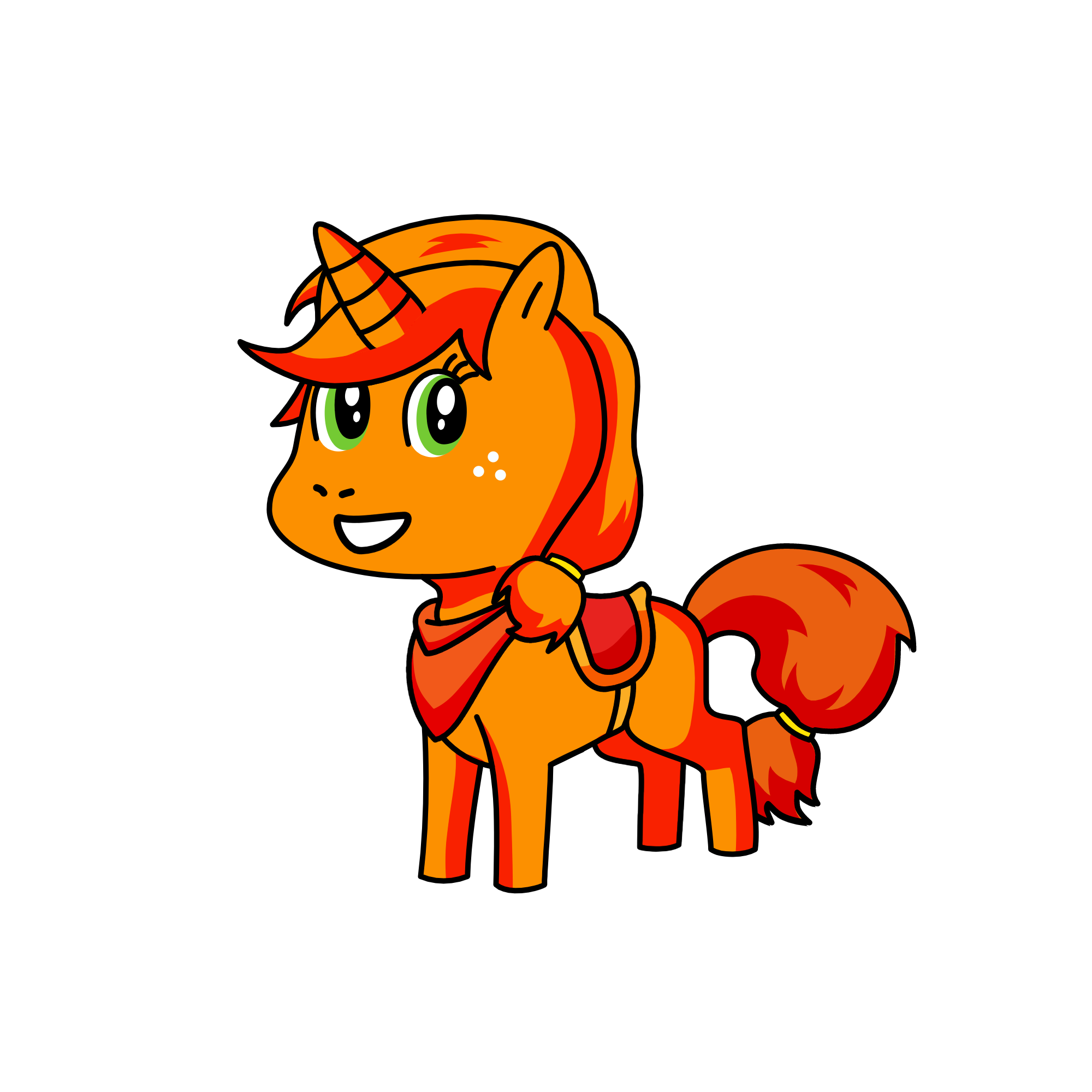 Applejack, the unicorn