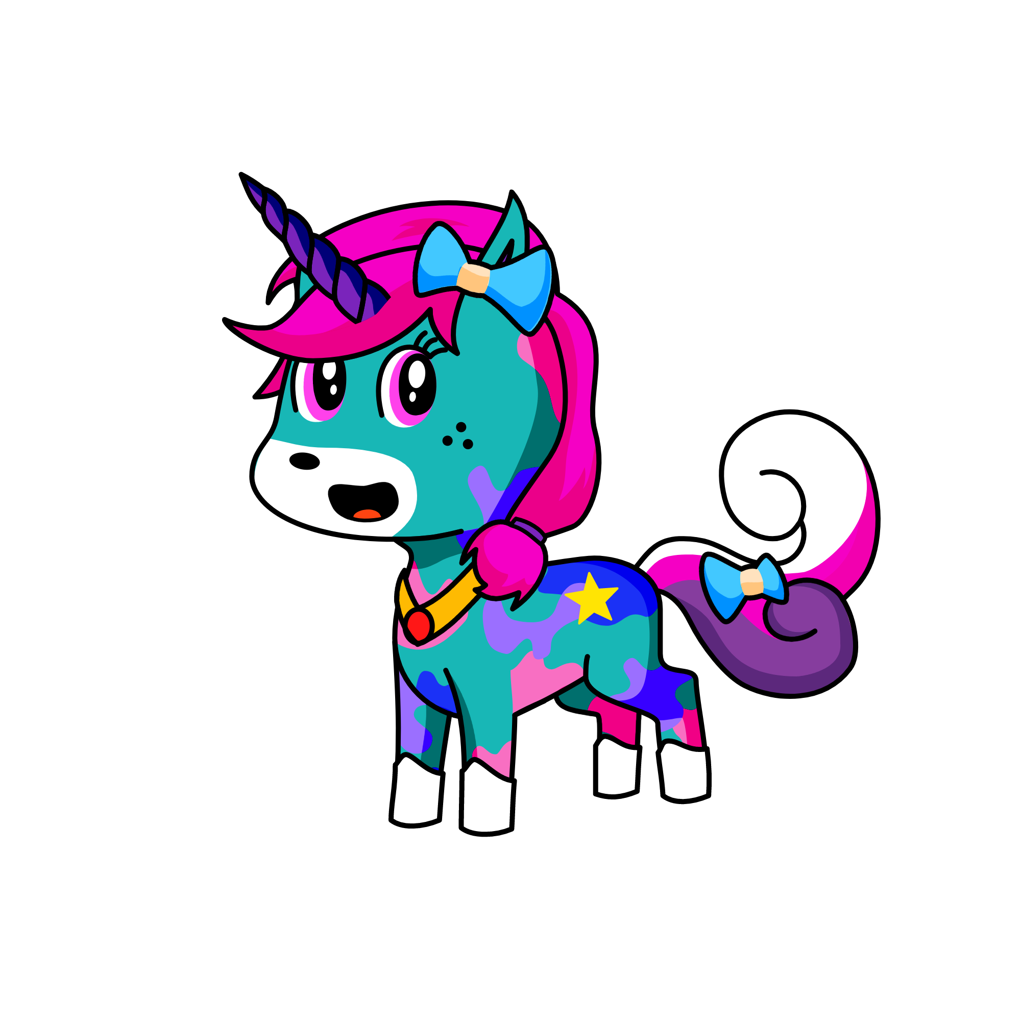 dd, the unicorn