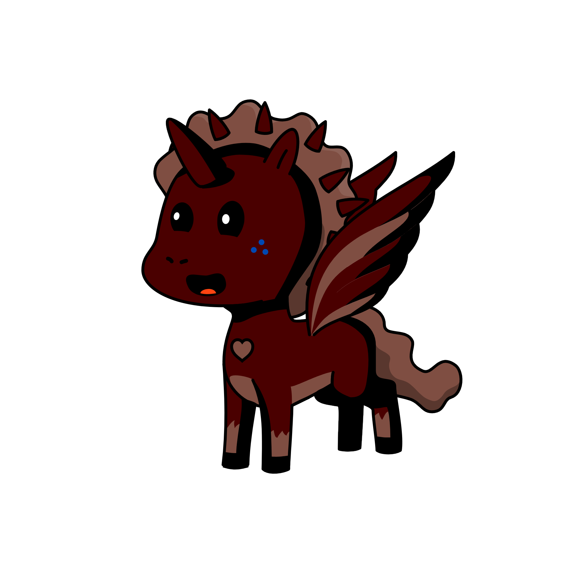 black out, the unicorn