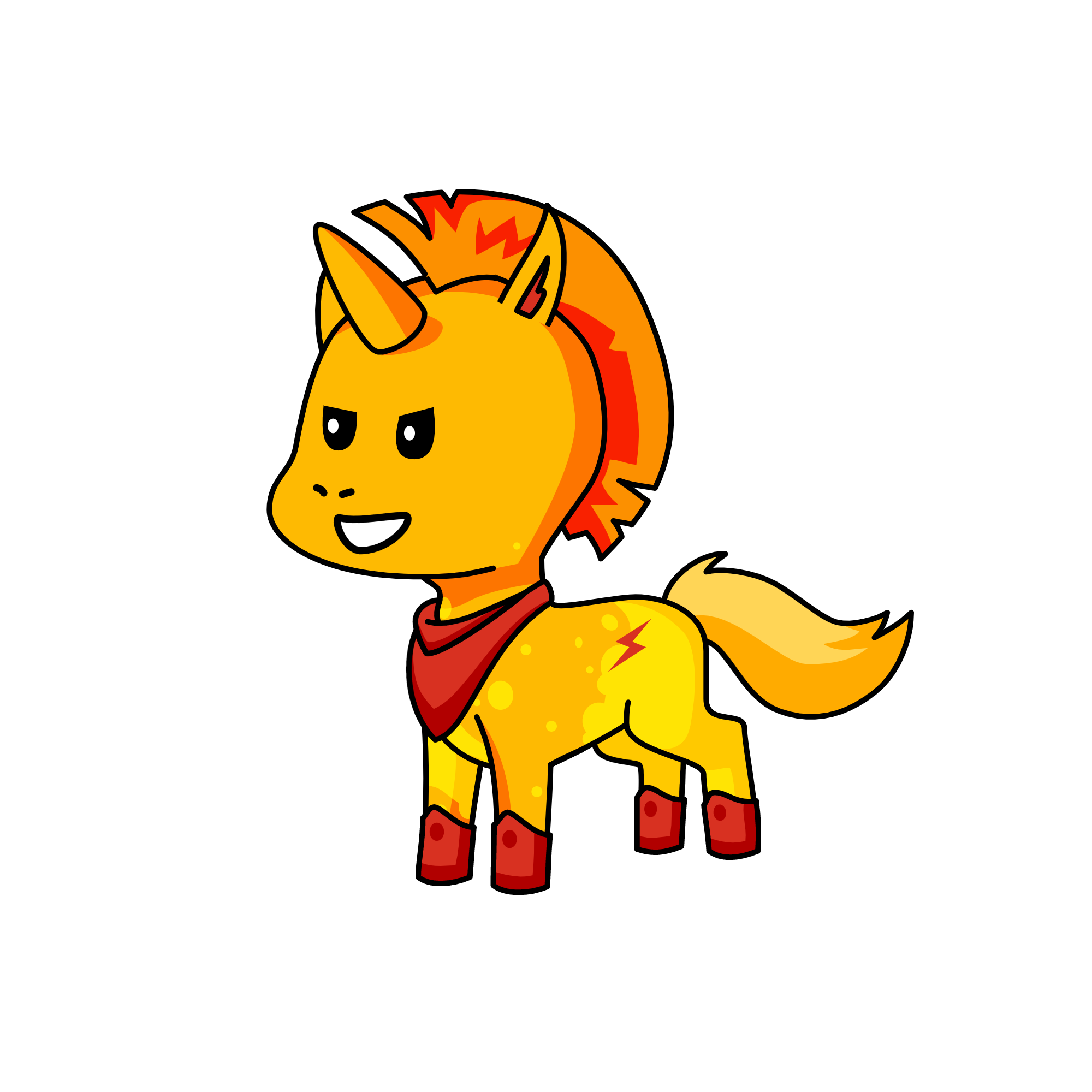 Rougue, the unicorn