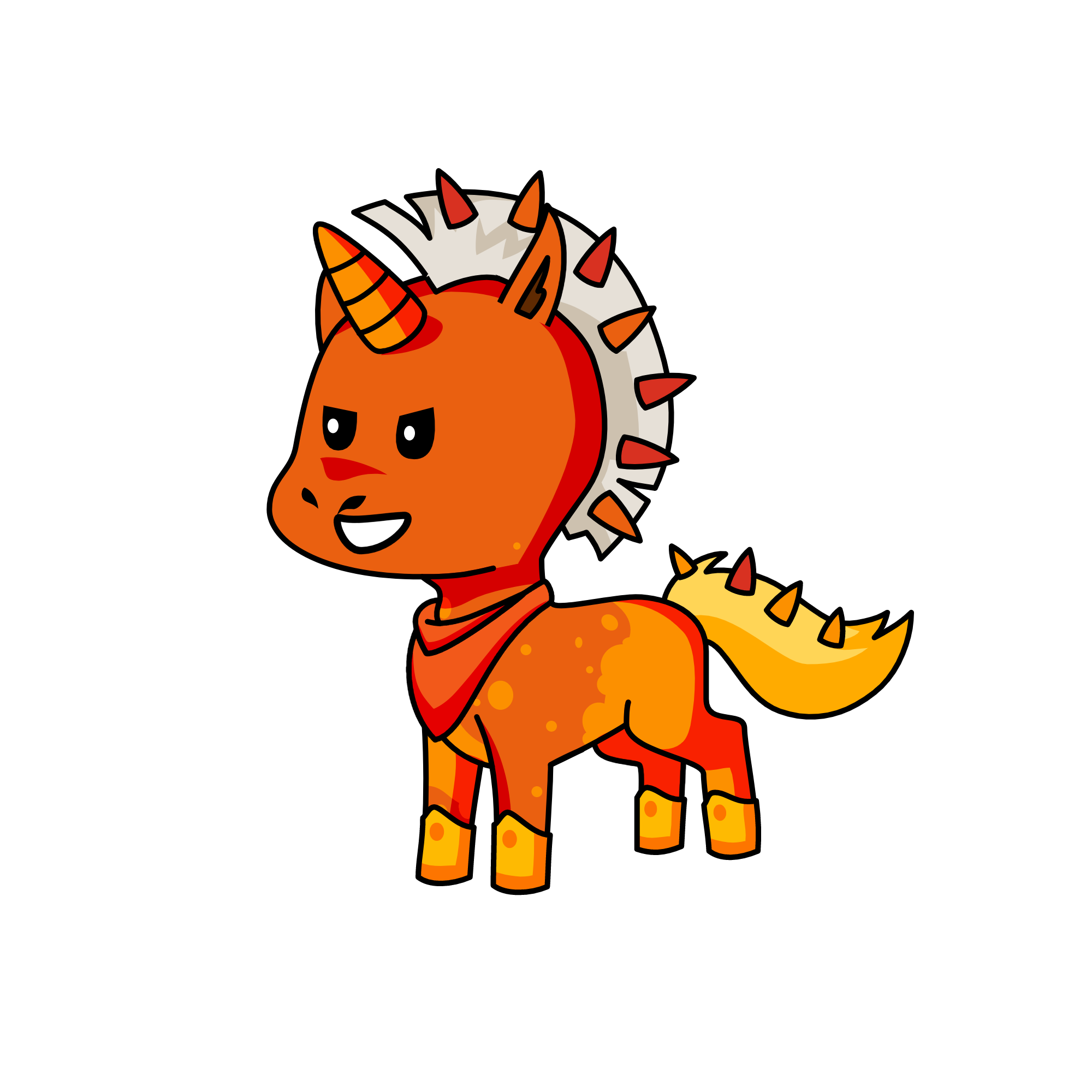 Sahara, the unicorn