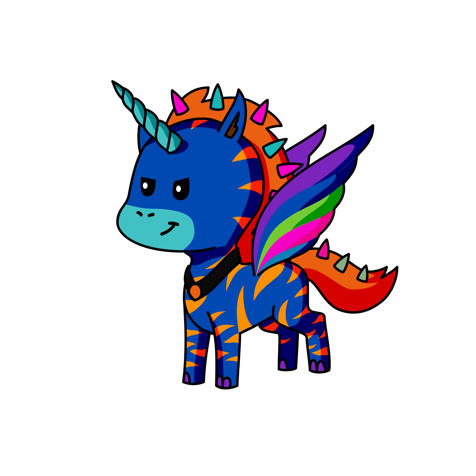 thunder flash, the unicorn