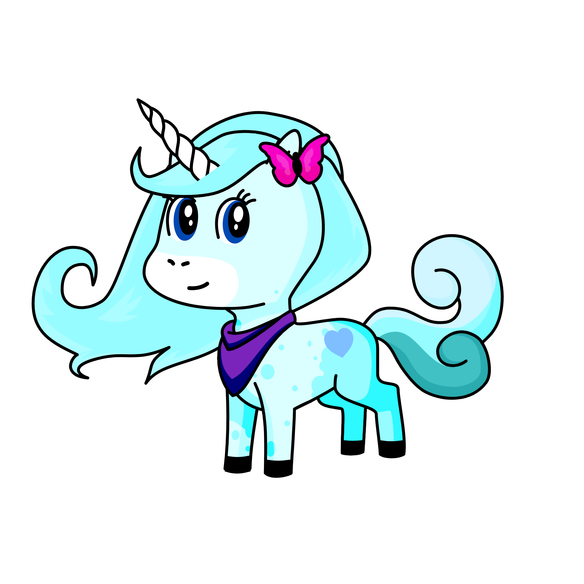 ocean, the unicorn
