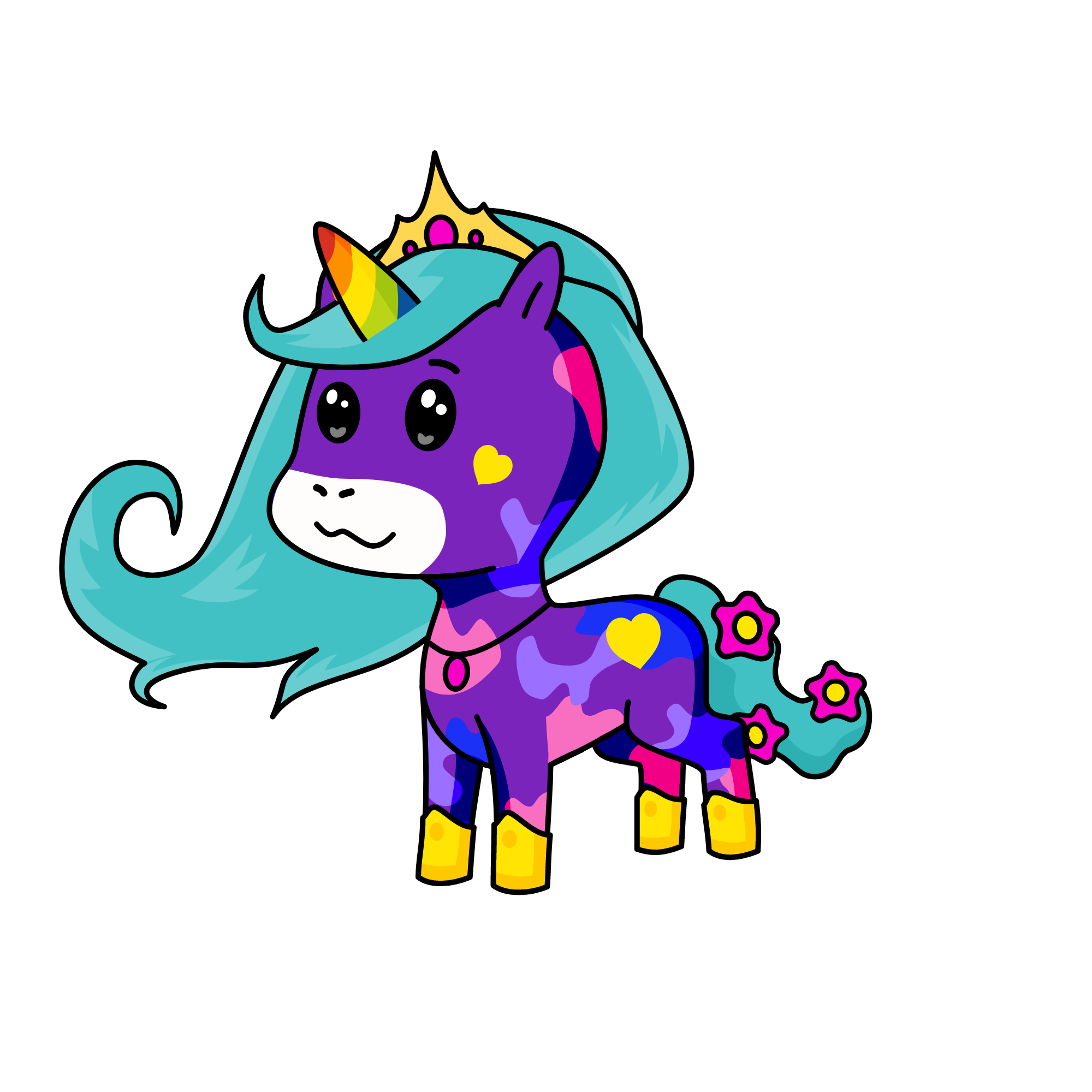 Rain, the unicorn