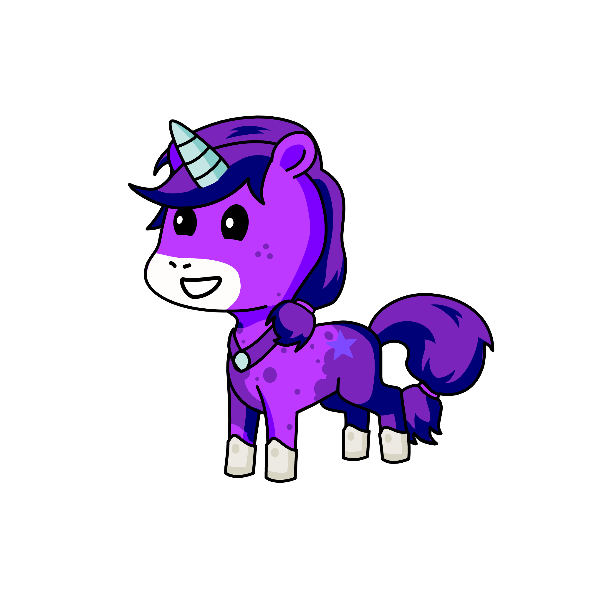 Luna, the unicorn