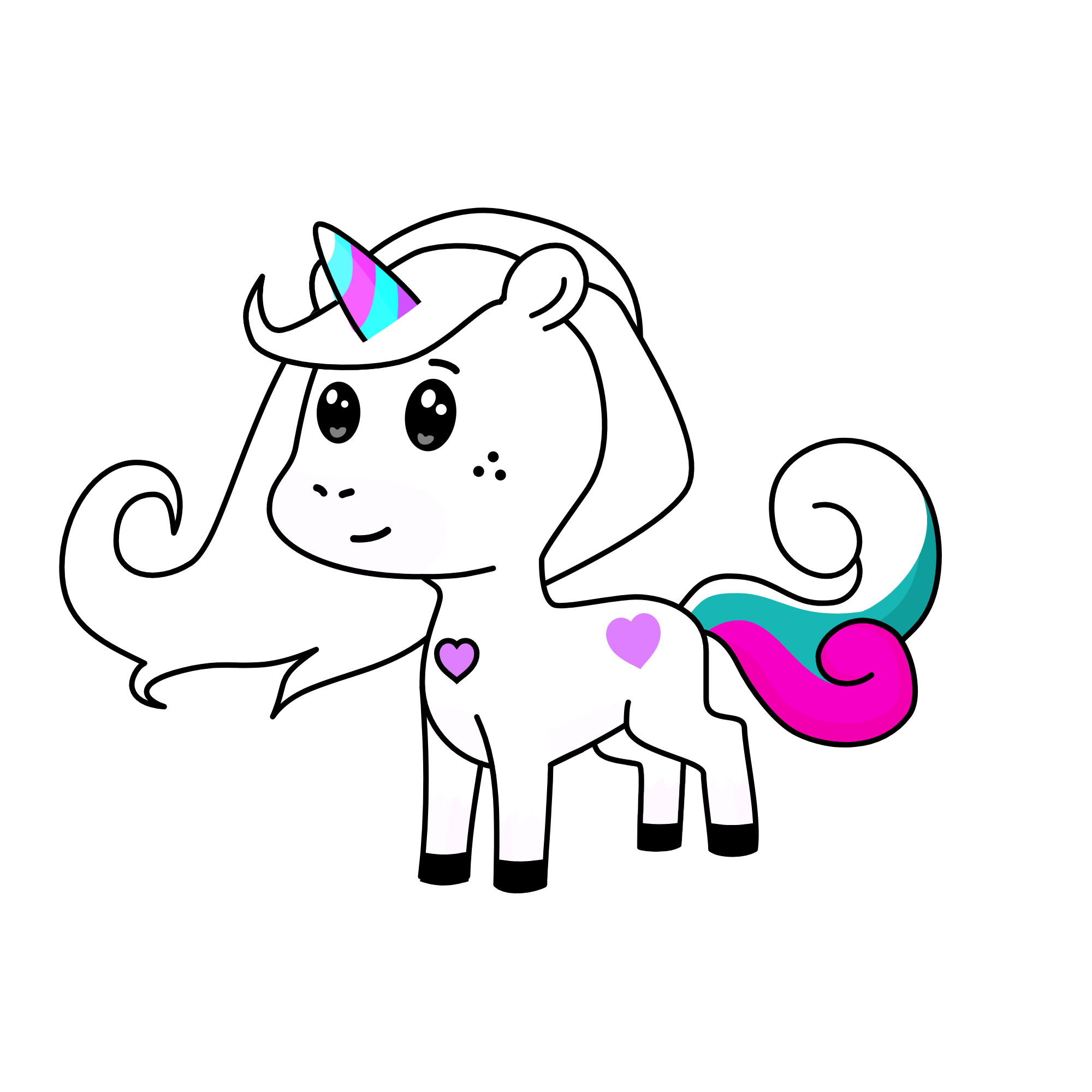 Cotton Candy, the unicorn