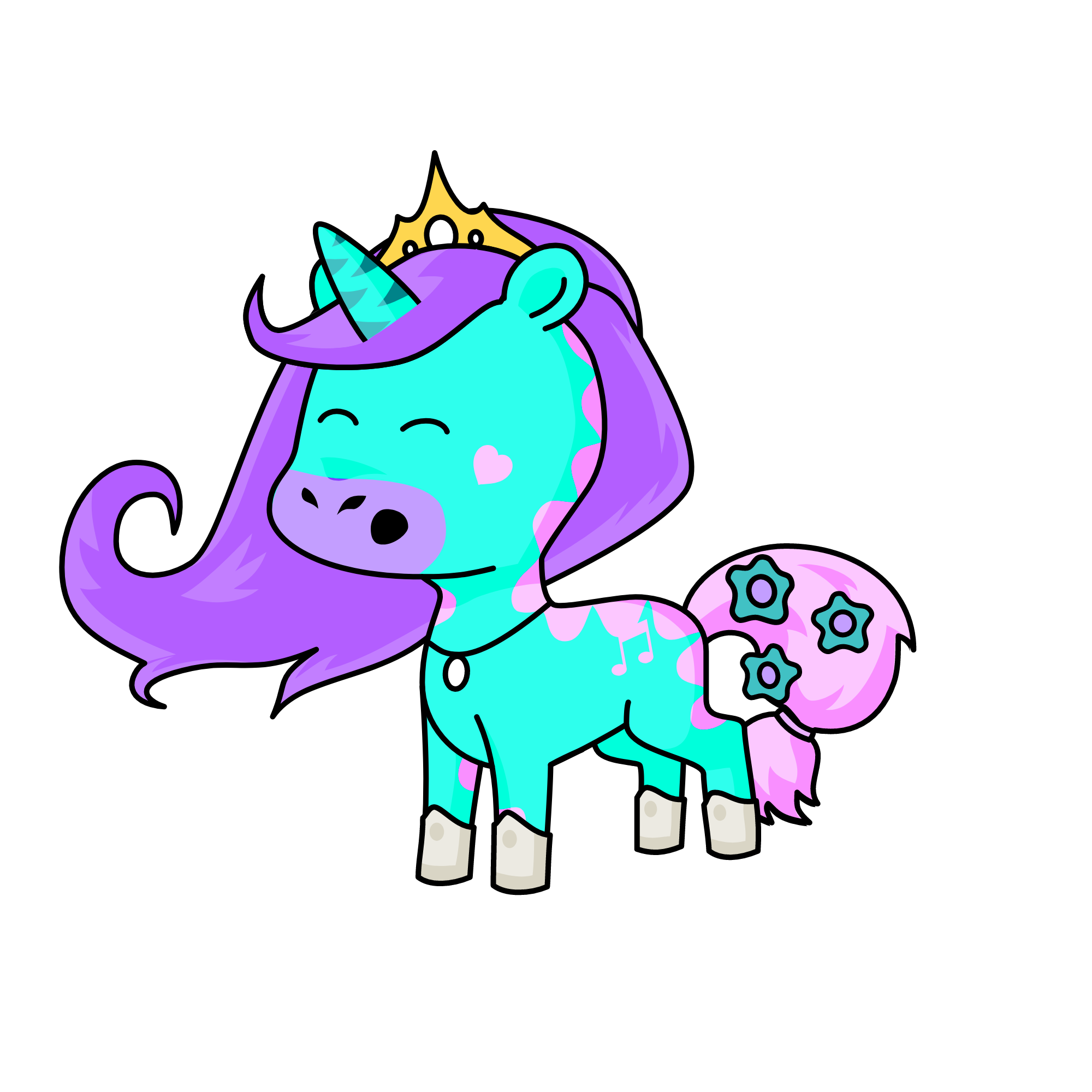 Ursula, the unicorn