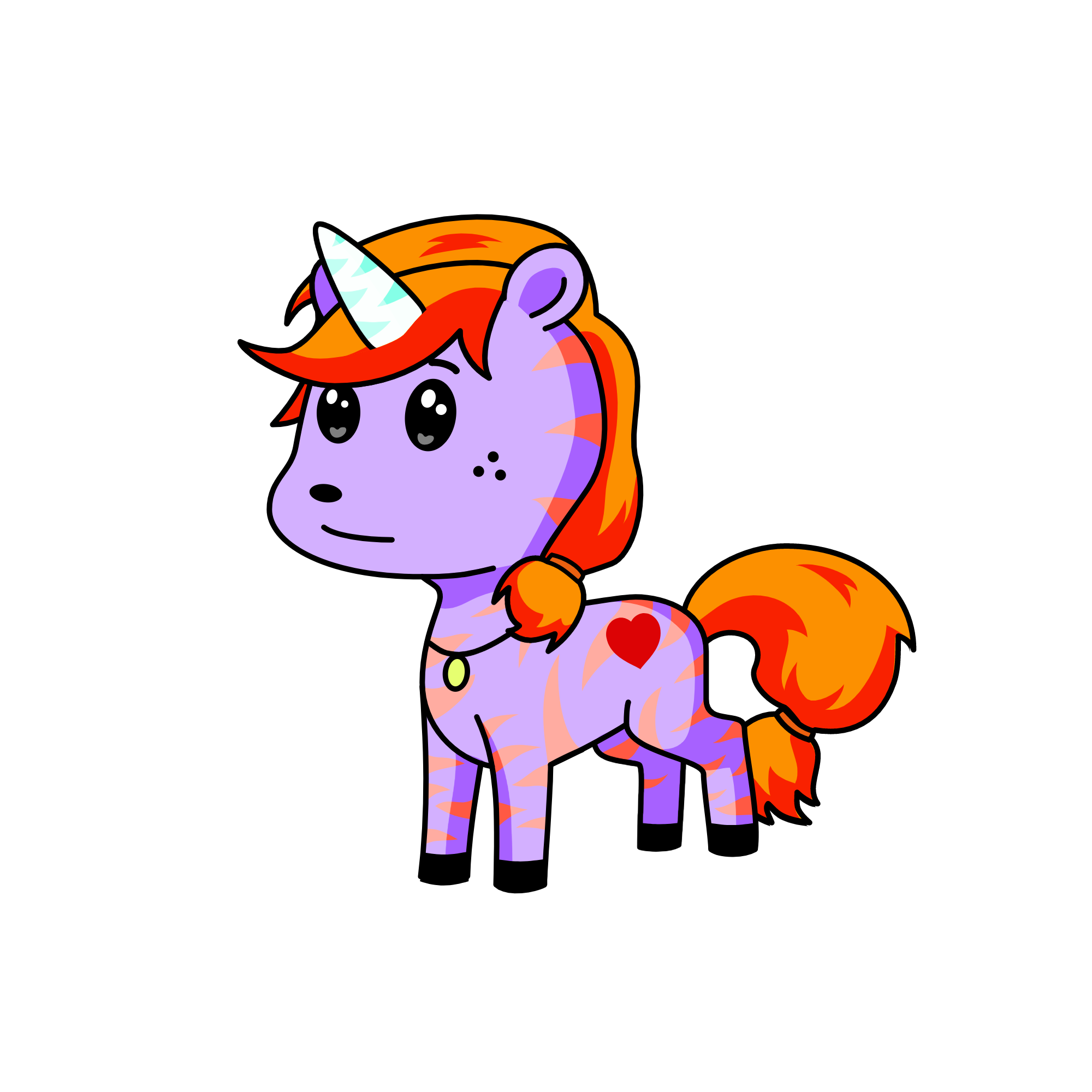 Sky, the unicorn